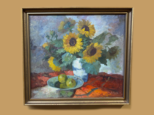 Edith Gert Sunflower Painting