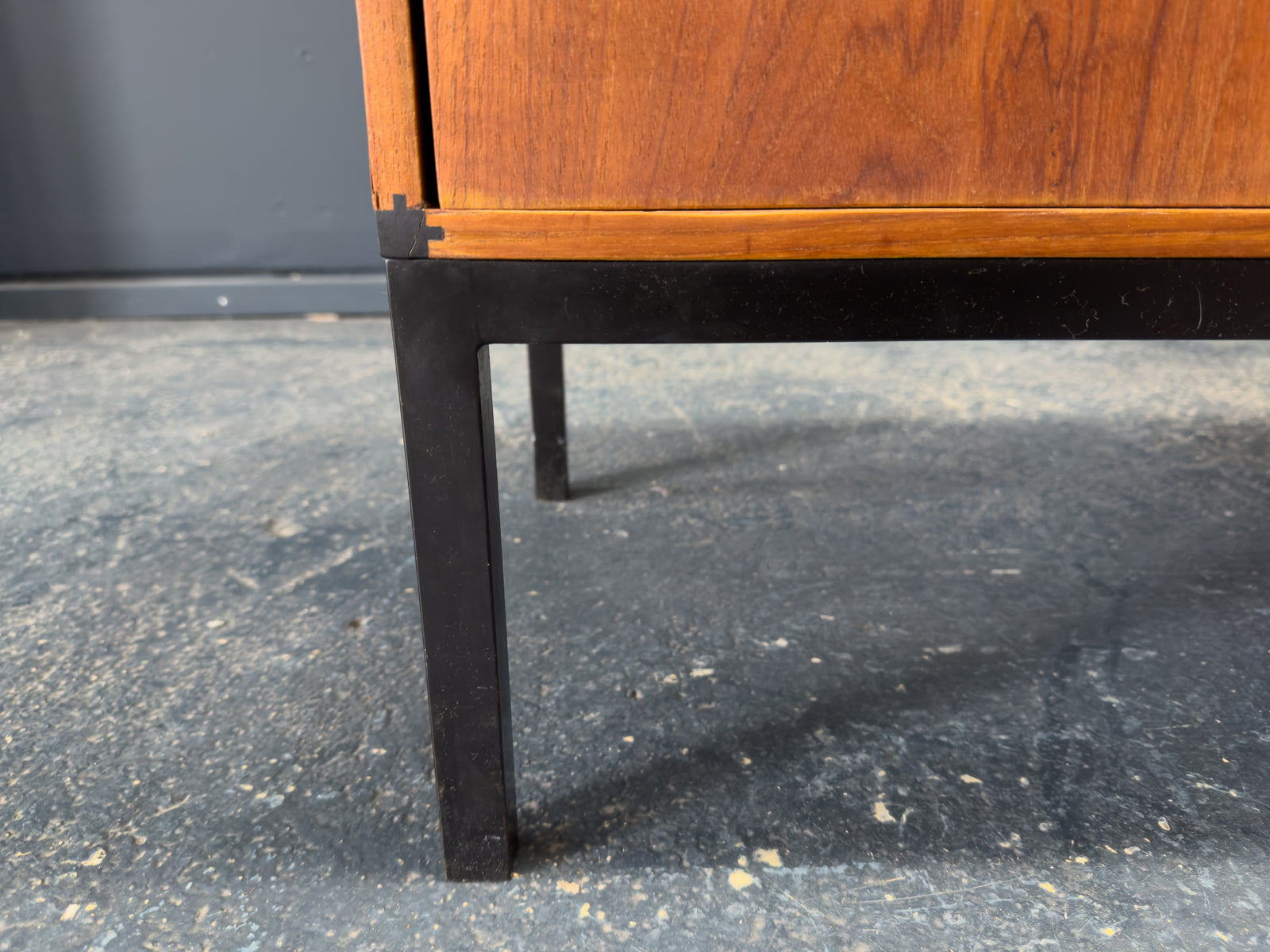 Aksel Kjersgaard Teak Sideboard with Metal Legs