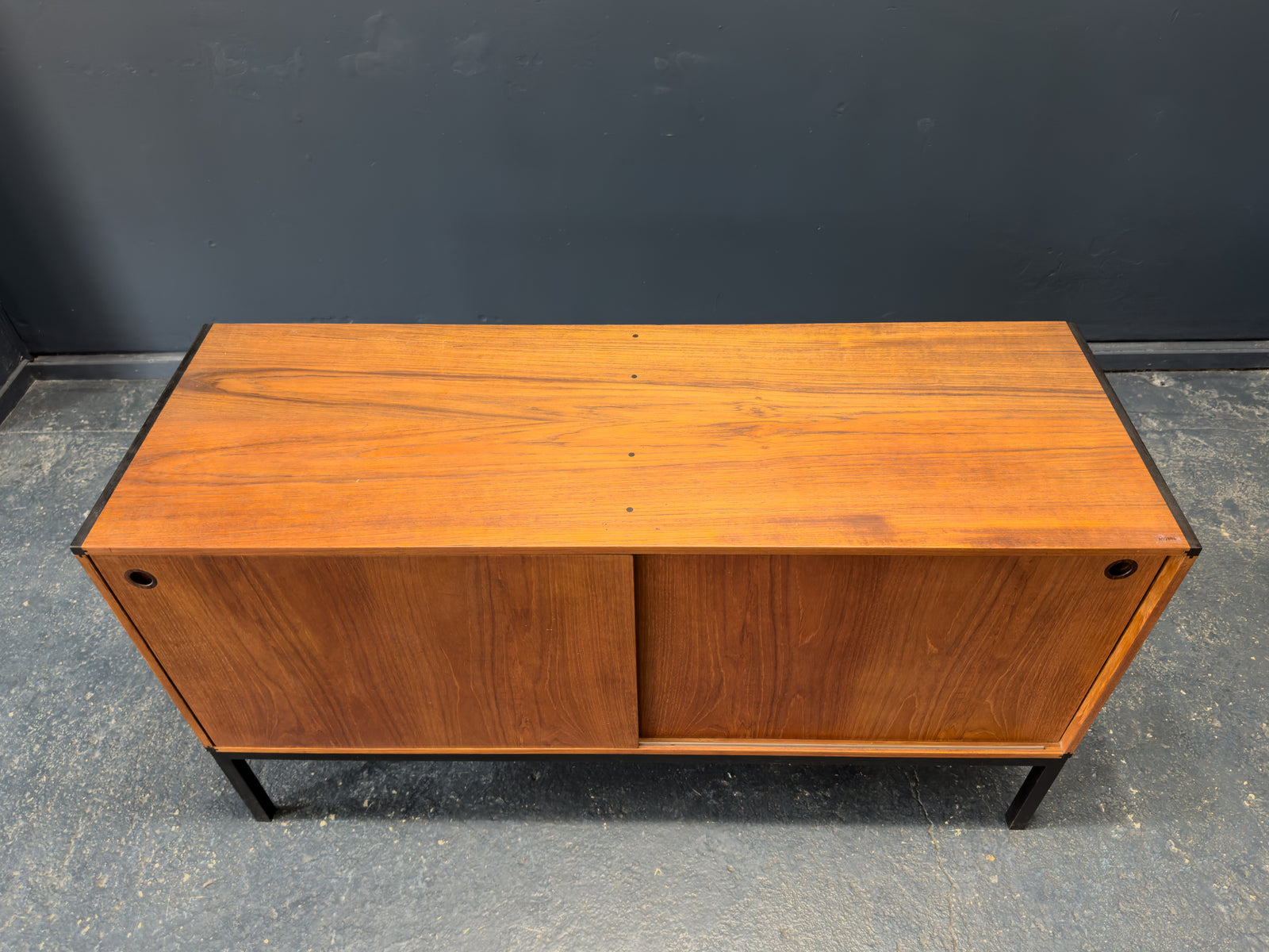 Aksel Kjersgaard Teak Sideboard with Metal Legs