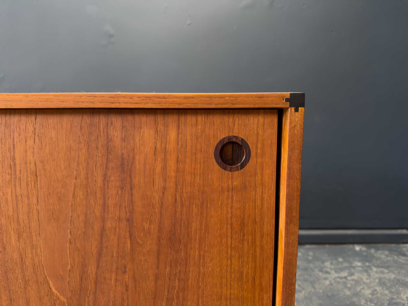 Aksel Kjersgaard Teak Sideboard with Metal Legs