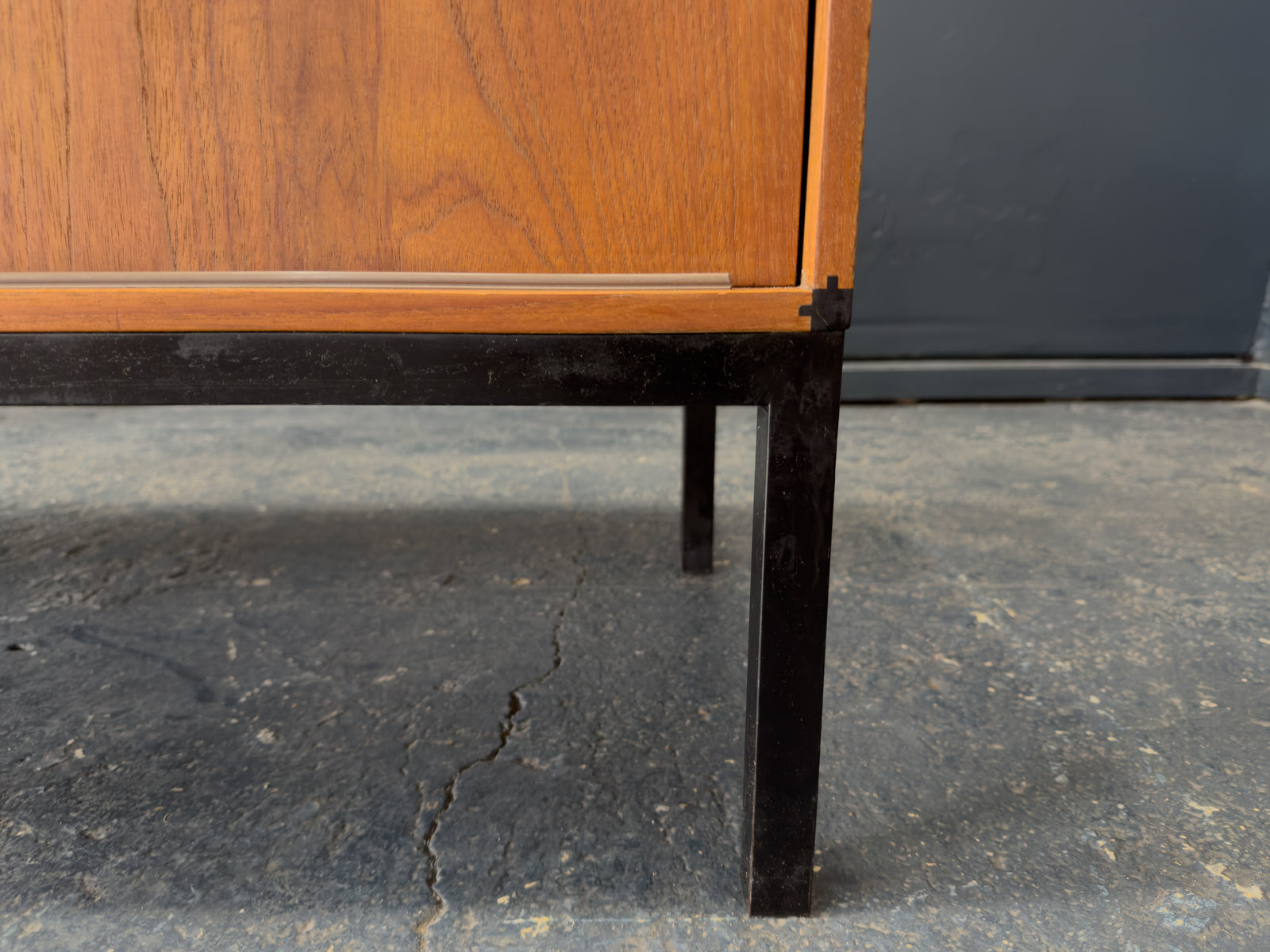 Aksel Kjersgaard Teak Sideboard with Metal Legs