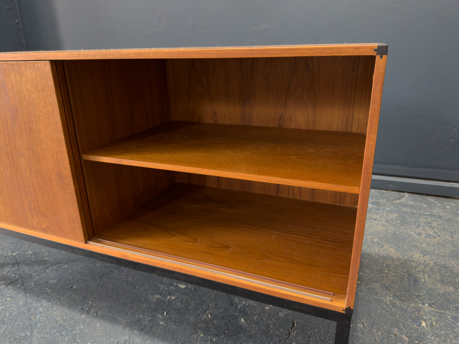 Aksel Kjersgaard Teak Sideboard with Metal Legs