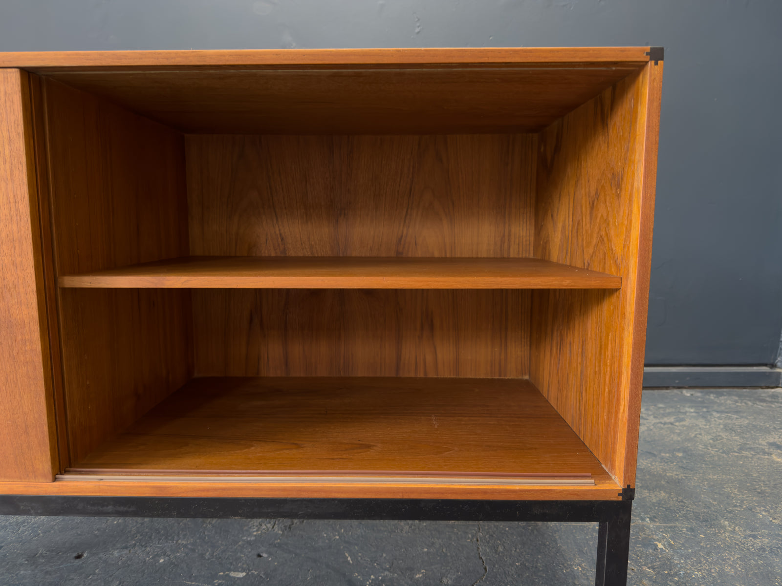 Aksel Kjersgaard Teak Sideboard with Metal Legs
