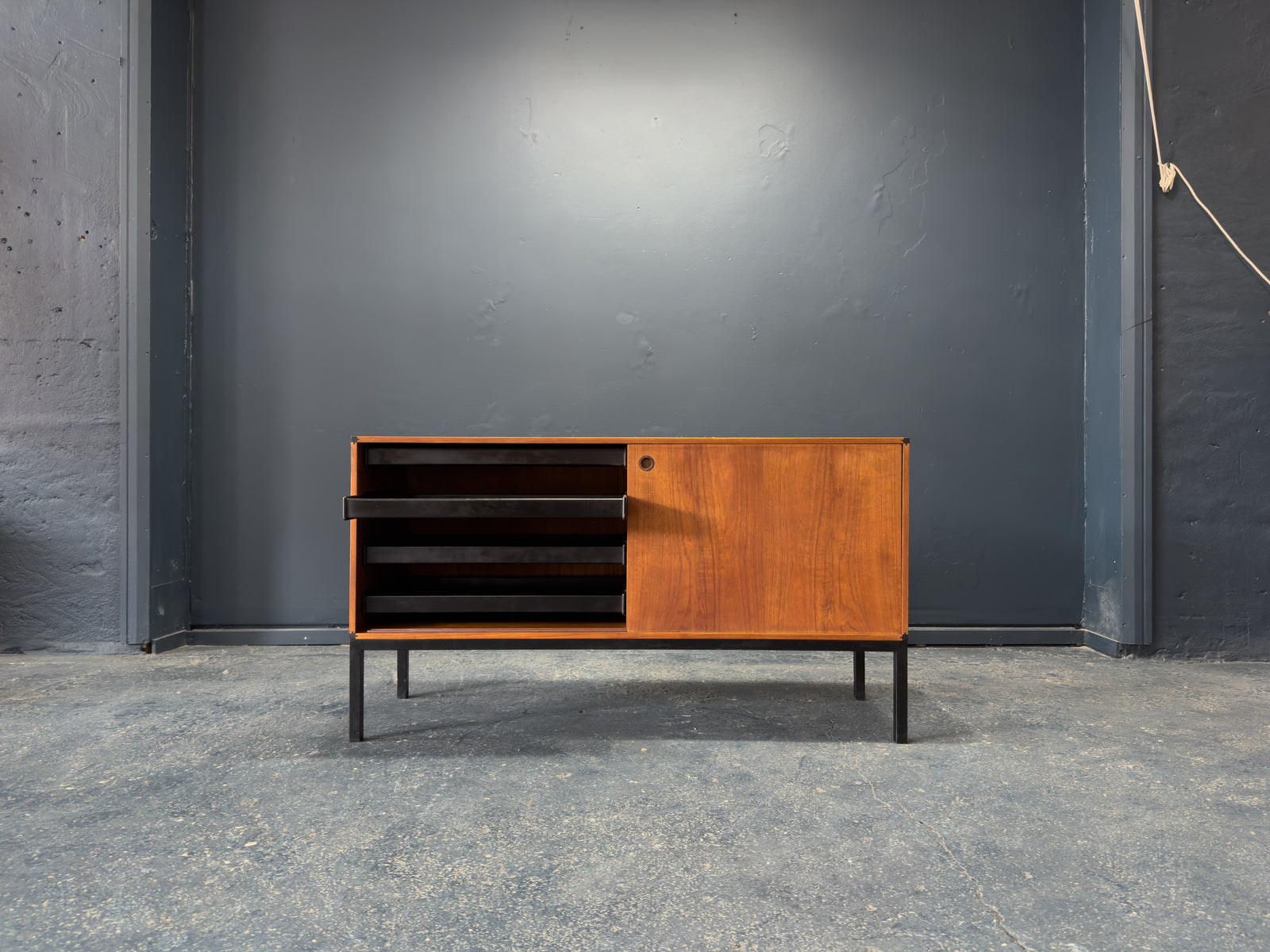 Aksel Kjersgaard Teak Sideboard with Metal Legs
