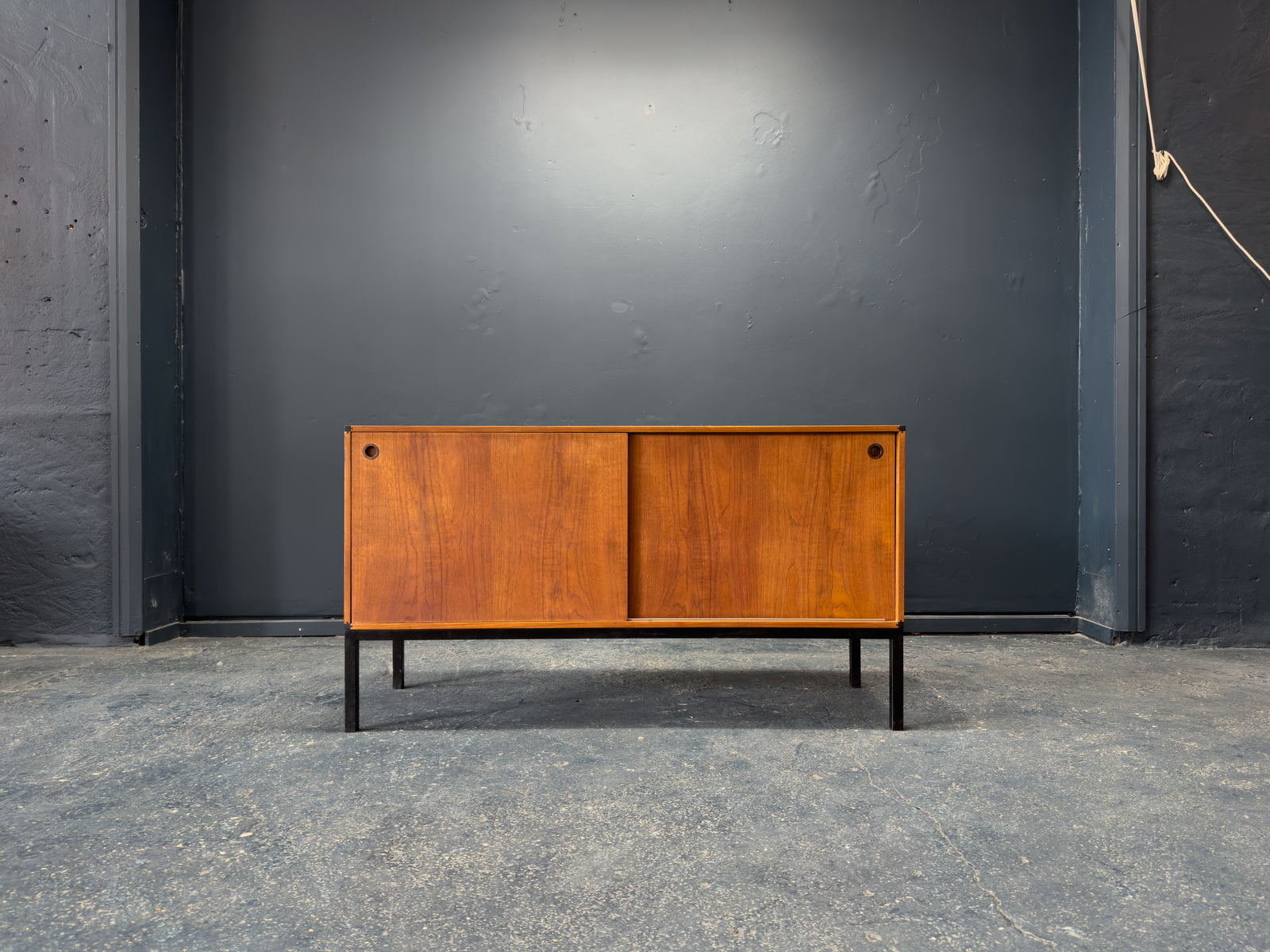Aksel Kjersgaard Teak Sideboard with Metal Legs