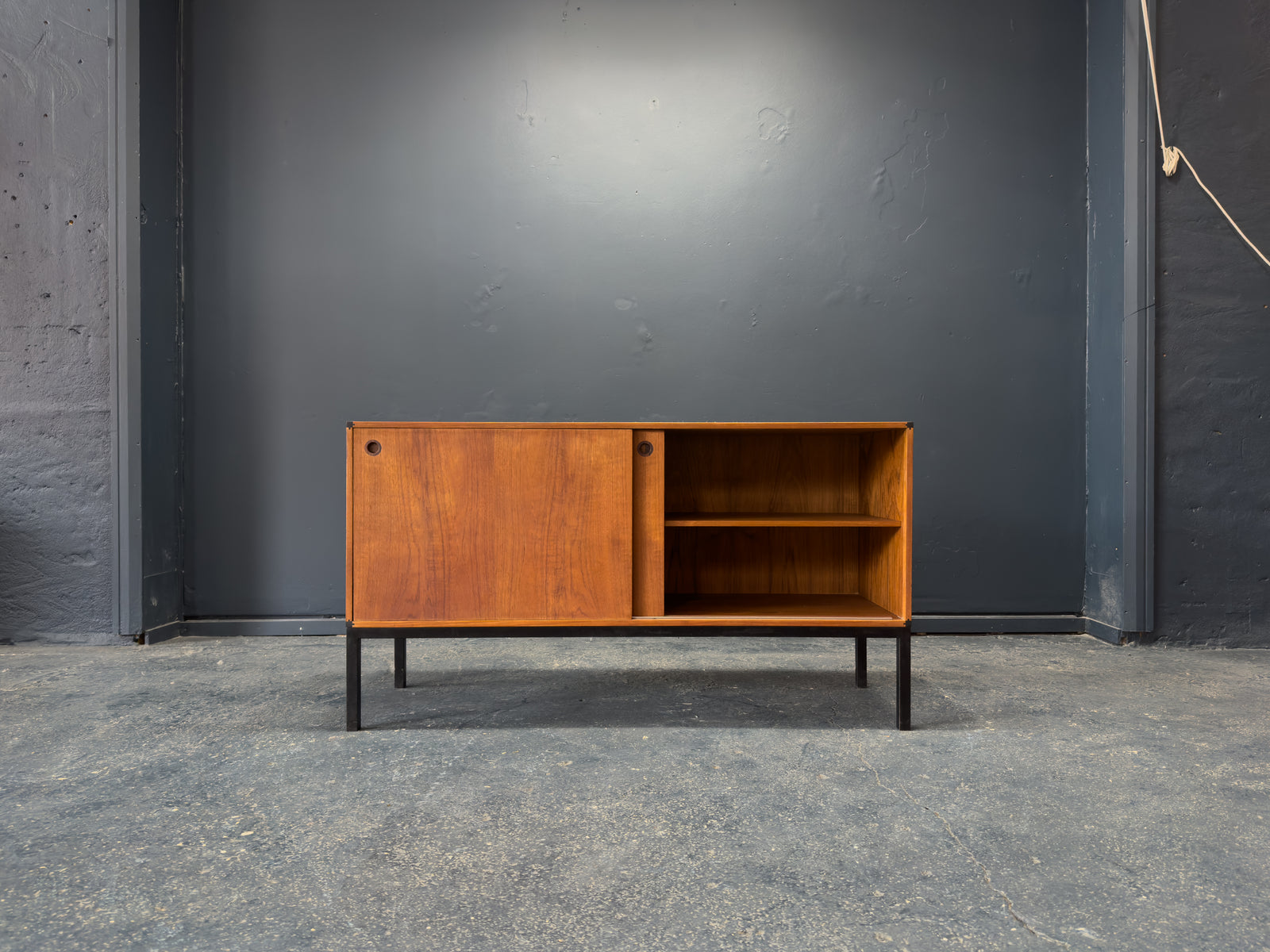Aksel Kjersgaard Teak Sideboard with Metal Legs