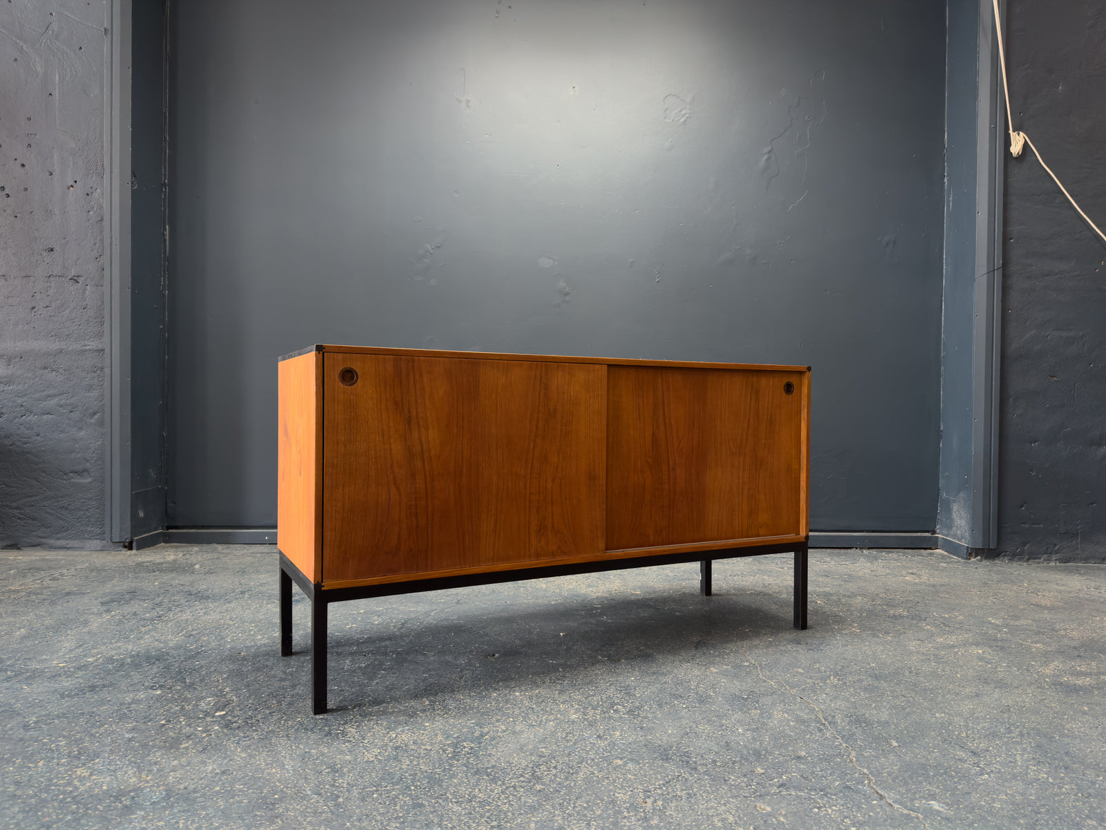 Aksel Kjersgaard Teak Sideboard with Metal Legs