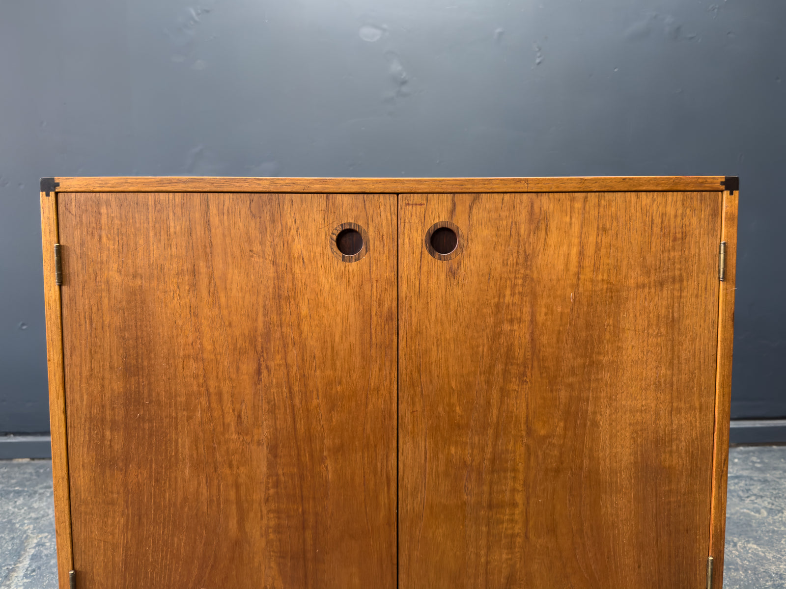 Aksel Kjersgaard Teak cabinet with Metal Legs