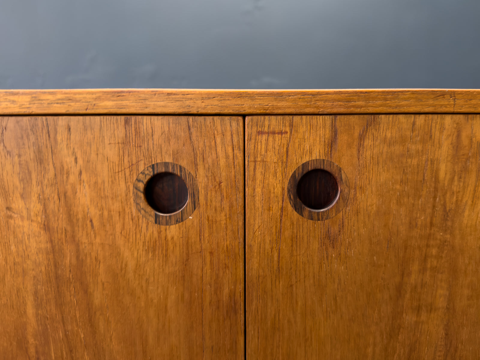 Aksel Kjersgaard Teak cabinet with Metal Legs