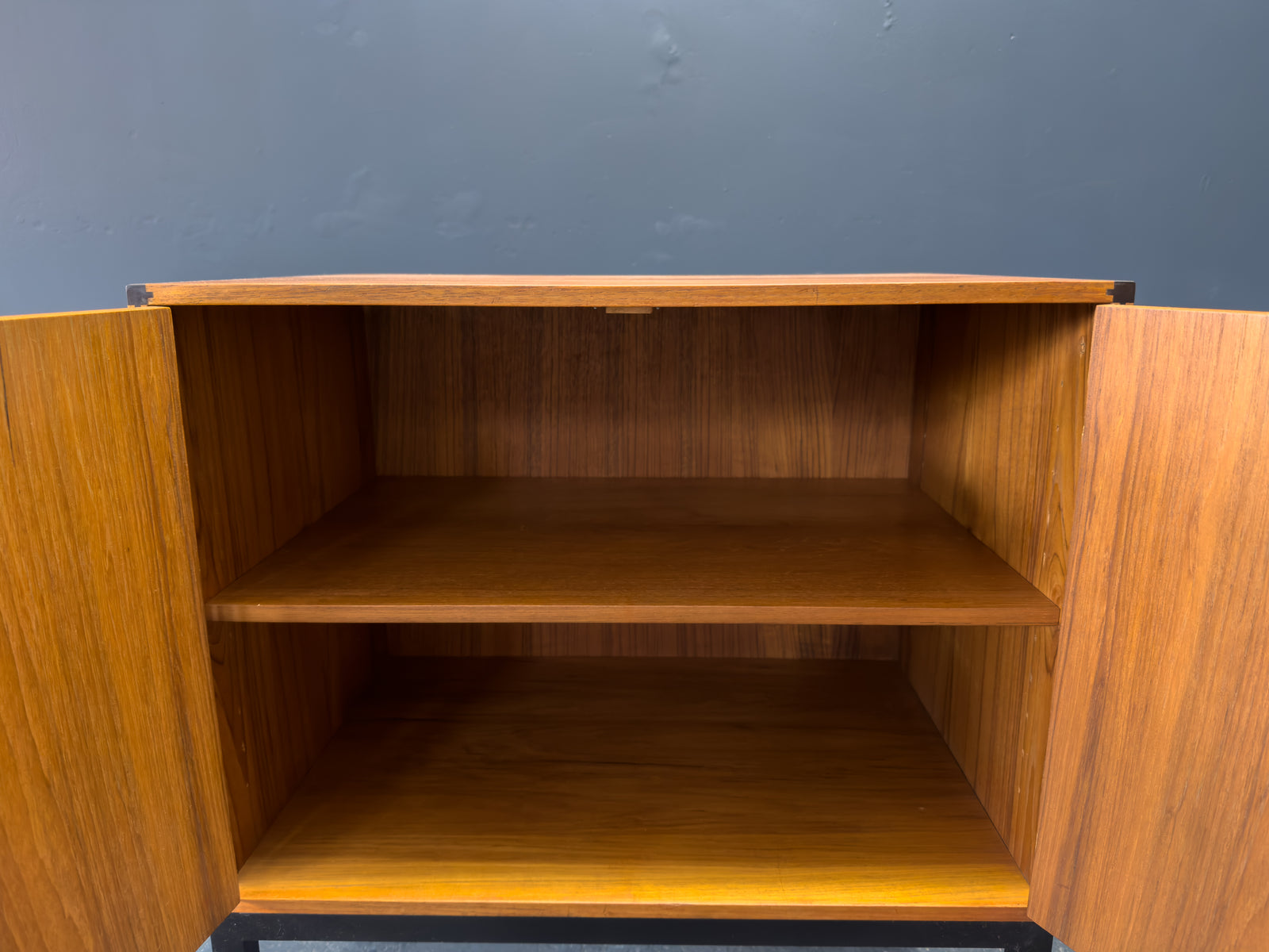 Aksel Kjersgaard Teak cabinet with Metal Legs