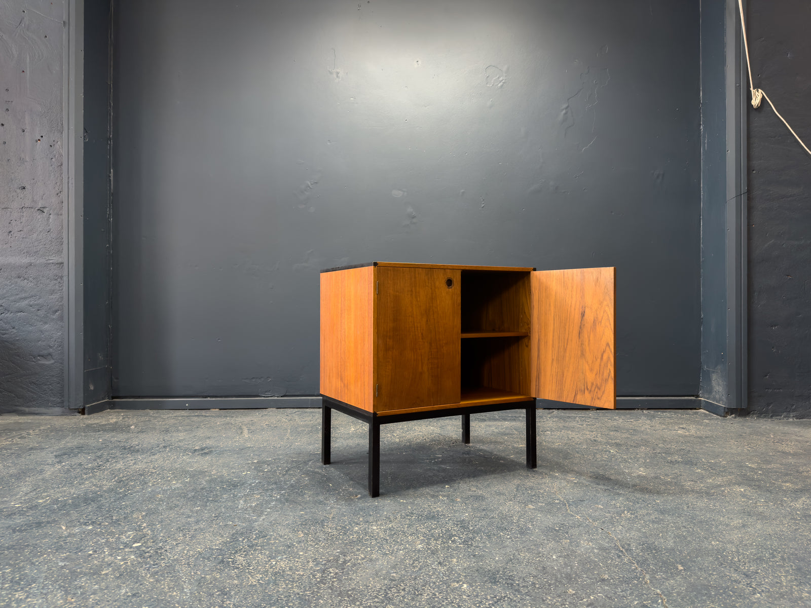 Aksel Kjersgaard Teak cabinet with Metal Legs