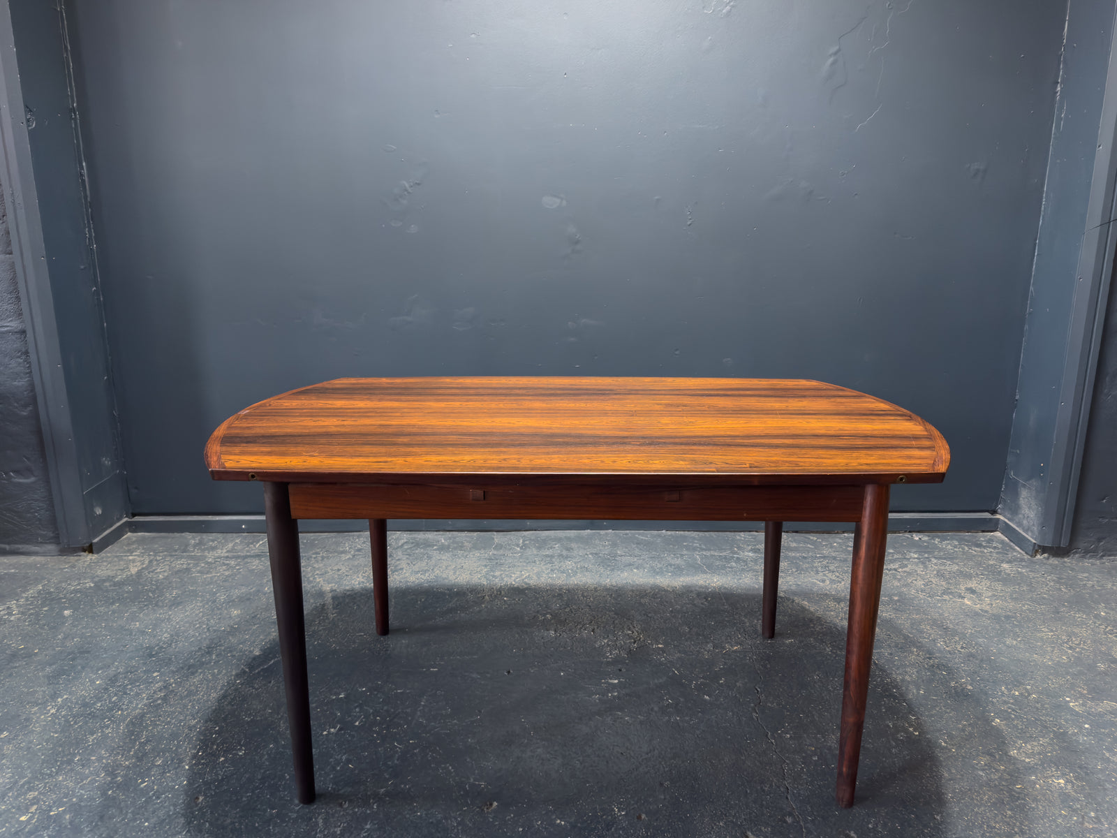 Extending Round Rosewood Dining Table