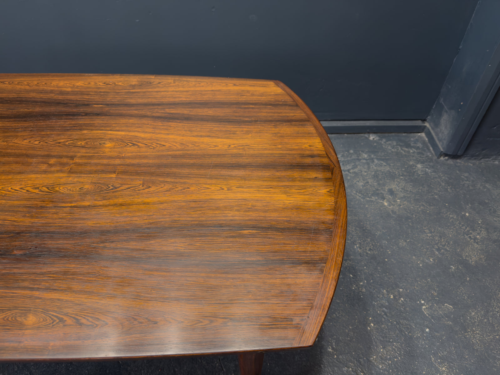 Extending Round Rosewood Dining Table