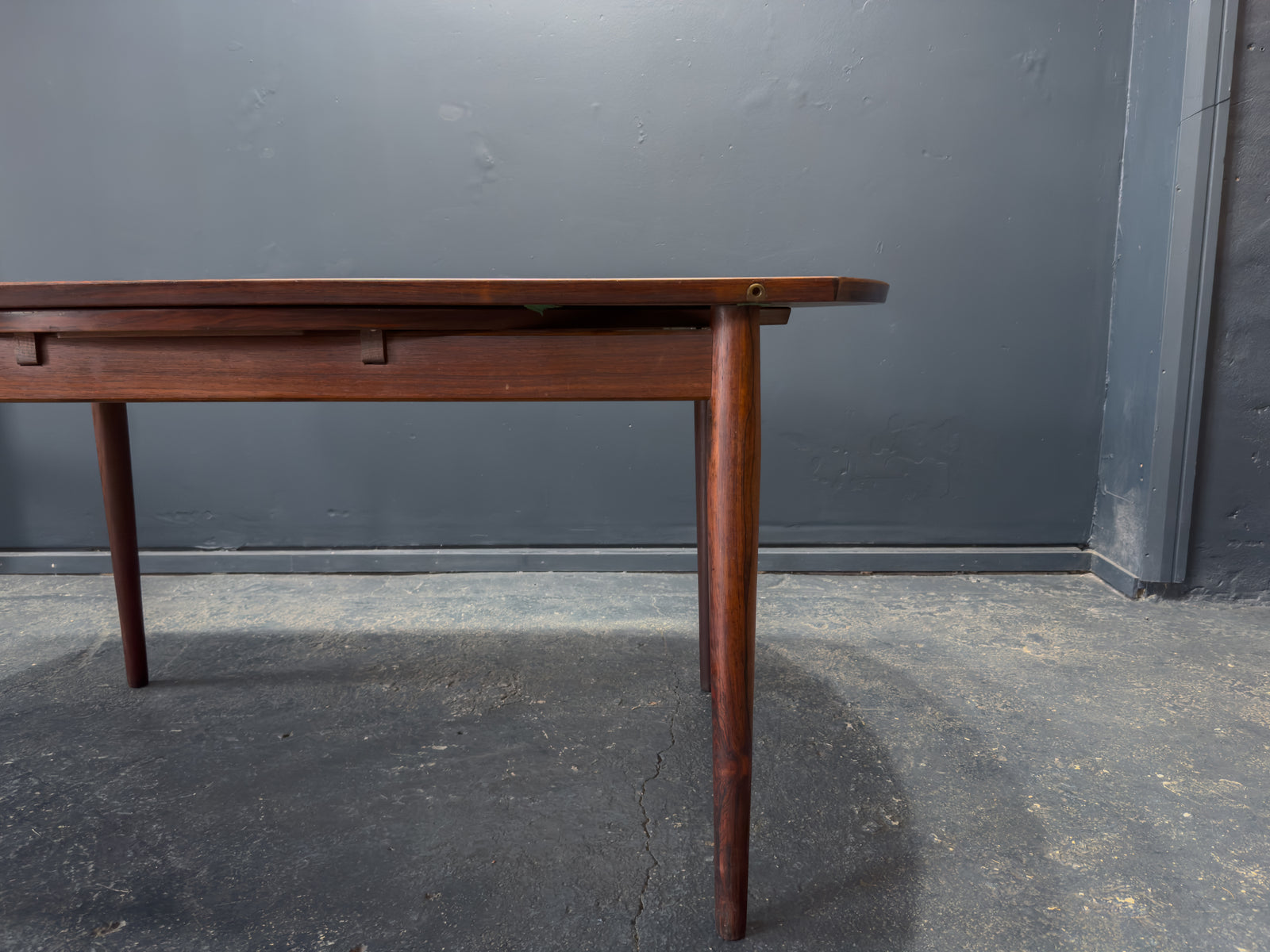 Extending Round Rosewood Dining Table