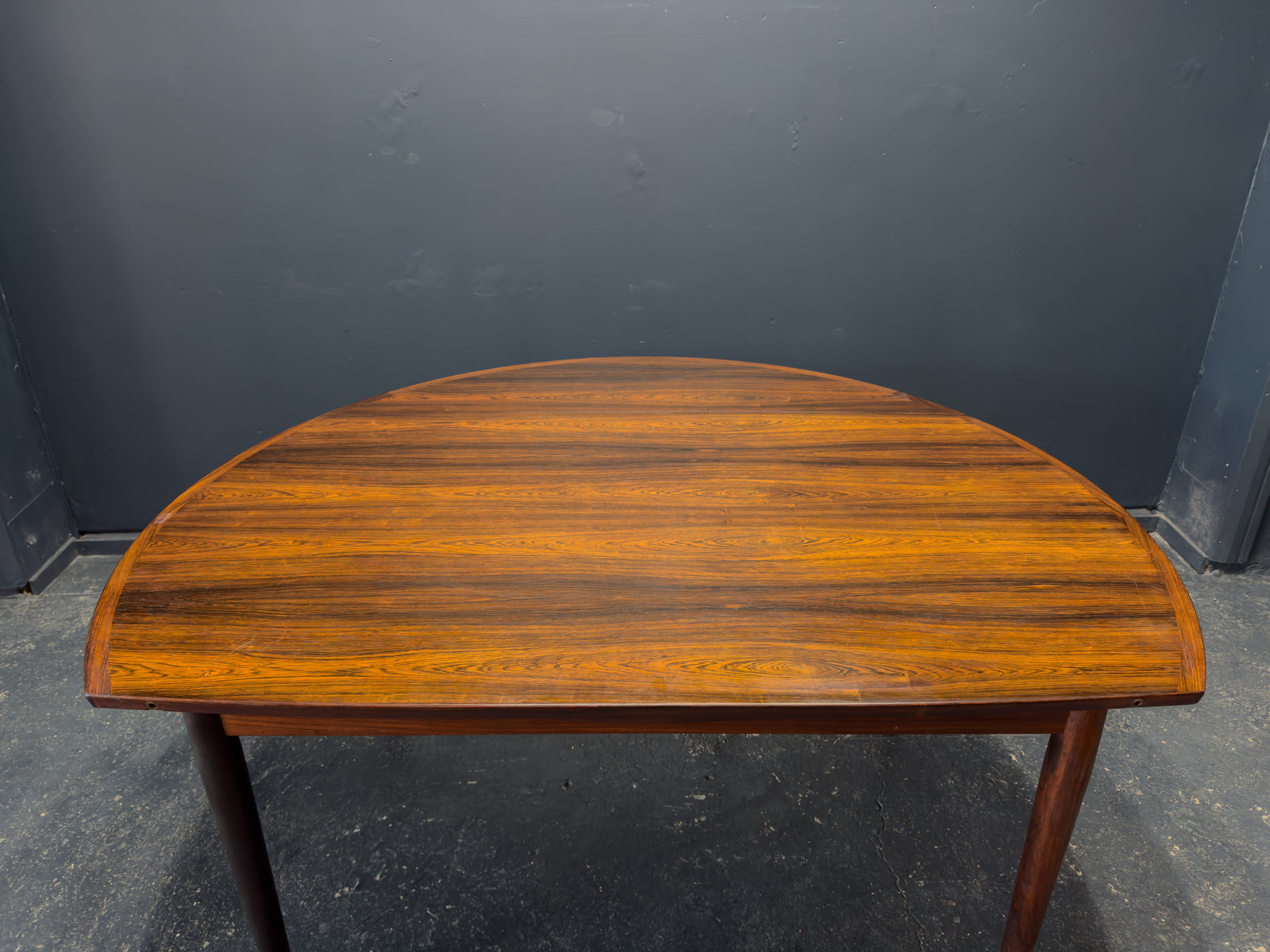 Extending Round Rosewood Dining Table