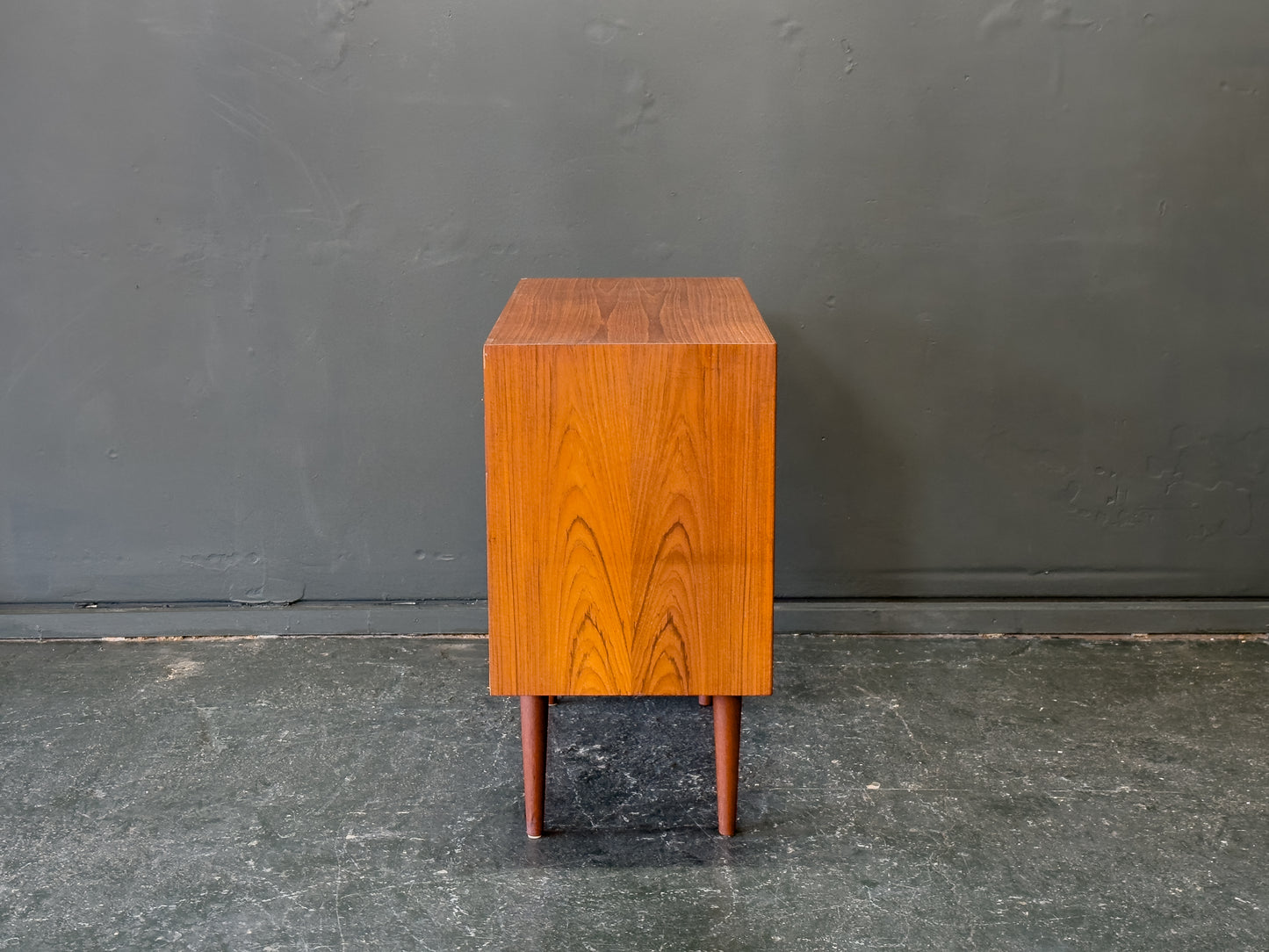 Kai Kristiansen Small Teak Tambour Sideboard