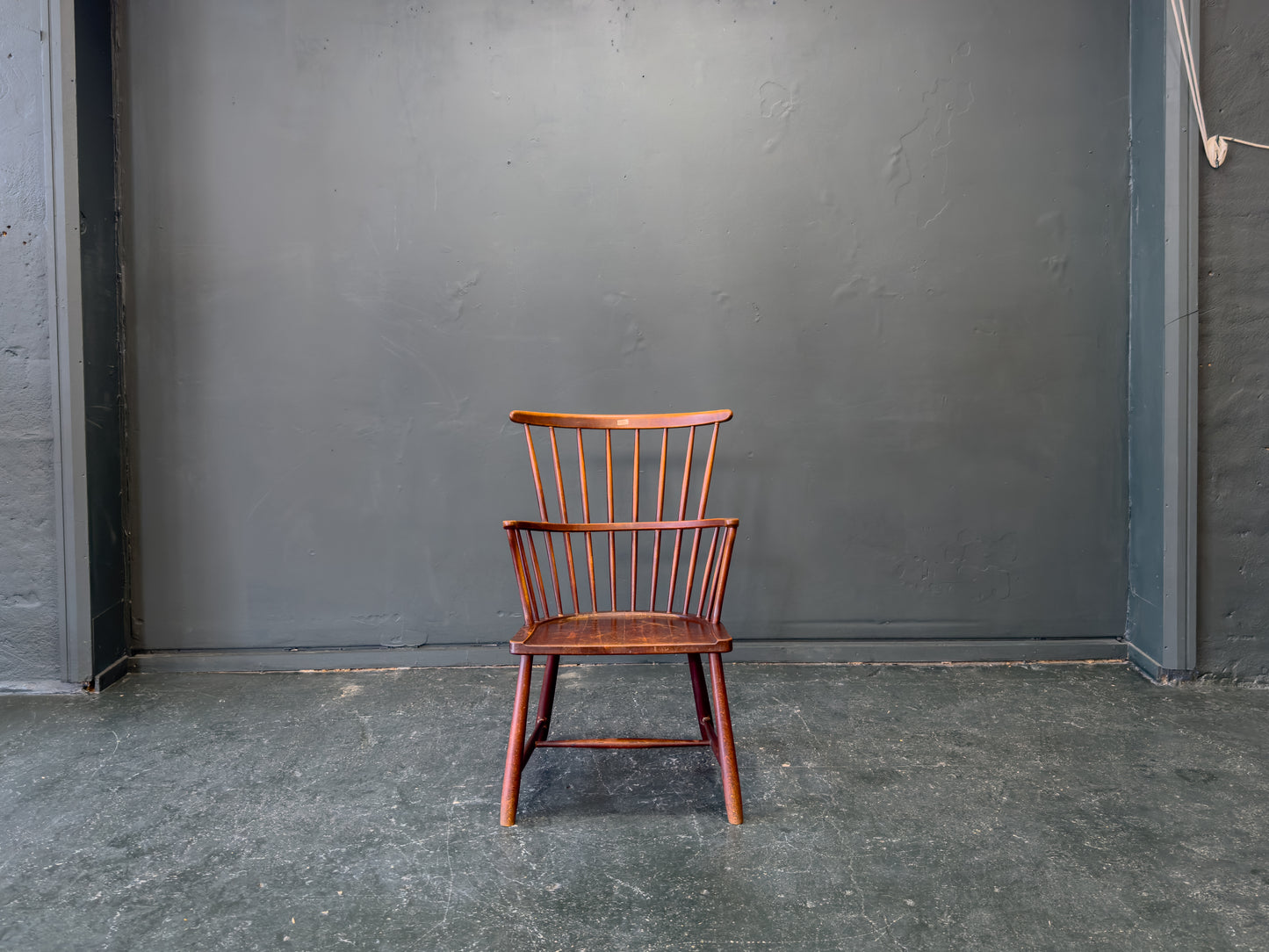 Windsor chair by Ove Boldt Model 1638 made by Fritz Hansen