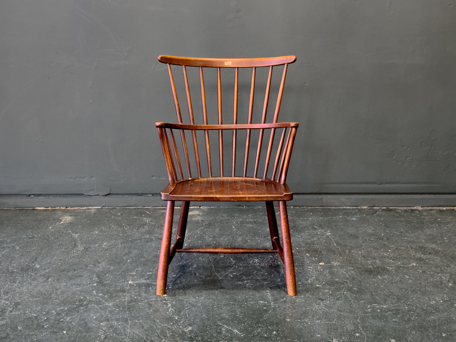 Windsor chair by Ove Boldt Model 1638 made by Fritz Hansen