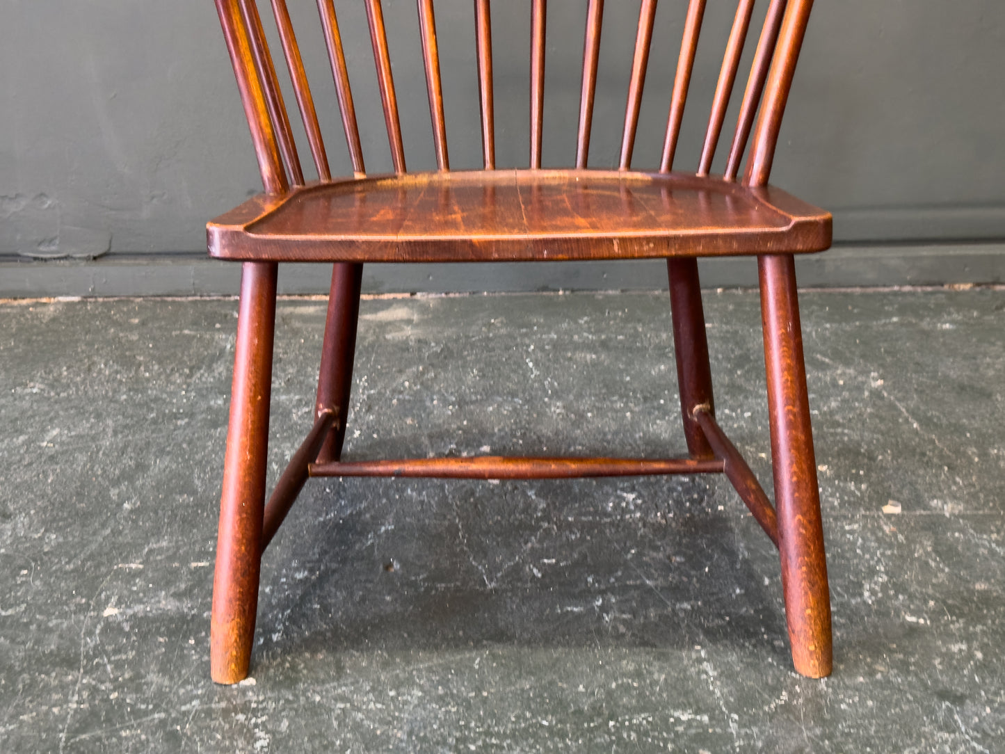 Windsor chair by Ove Boldt Model 1638 made by Fritz Hansen