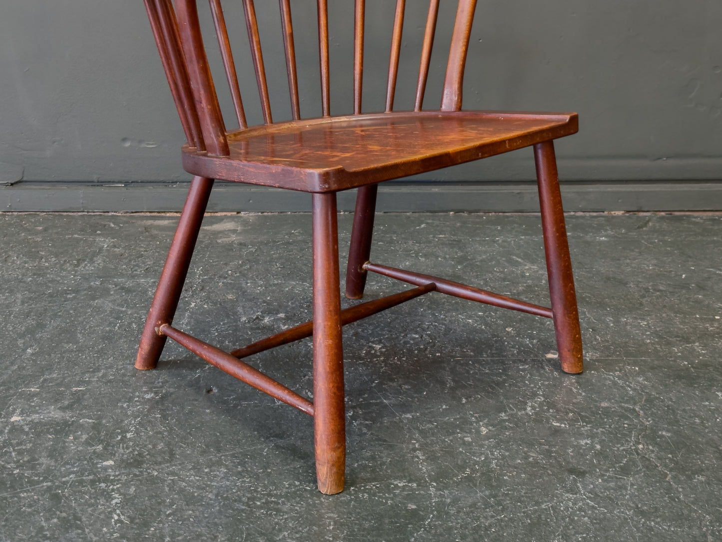 Windsor chair by Ove Boldt Model 1638 made by Fritz Hansen