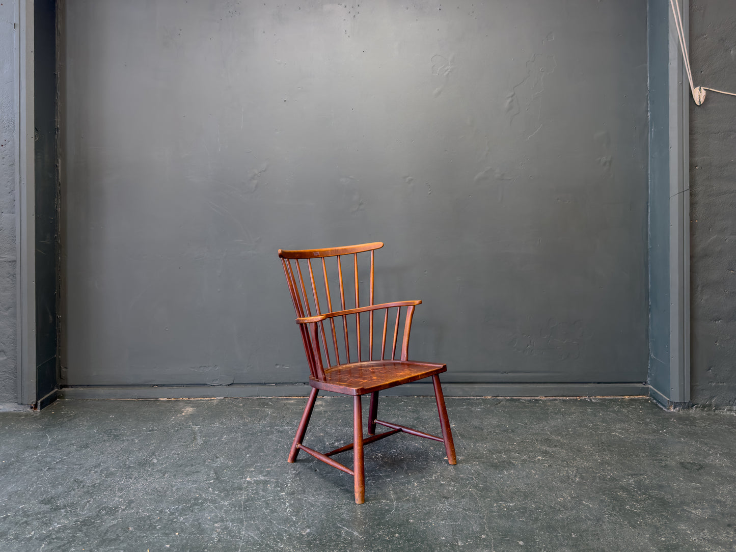 Windsor chair by Ove Boldt Model 1638 made by Fritz Hansen