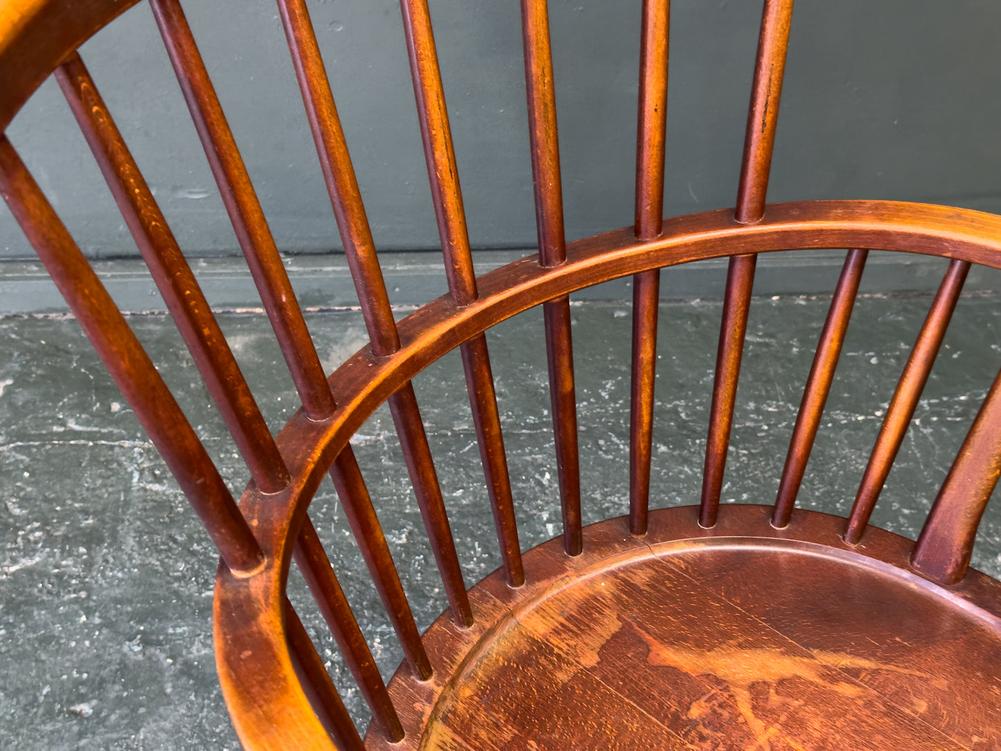 Windsor chair by Ove Boldt Model 1638 made by Fritz Hansen