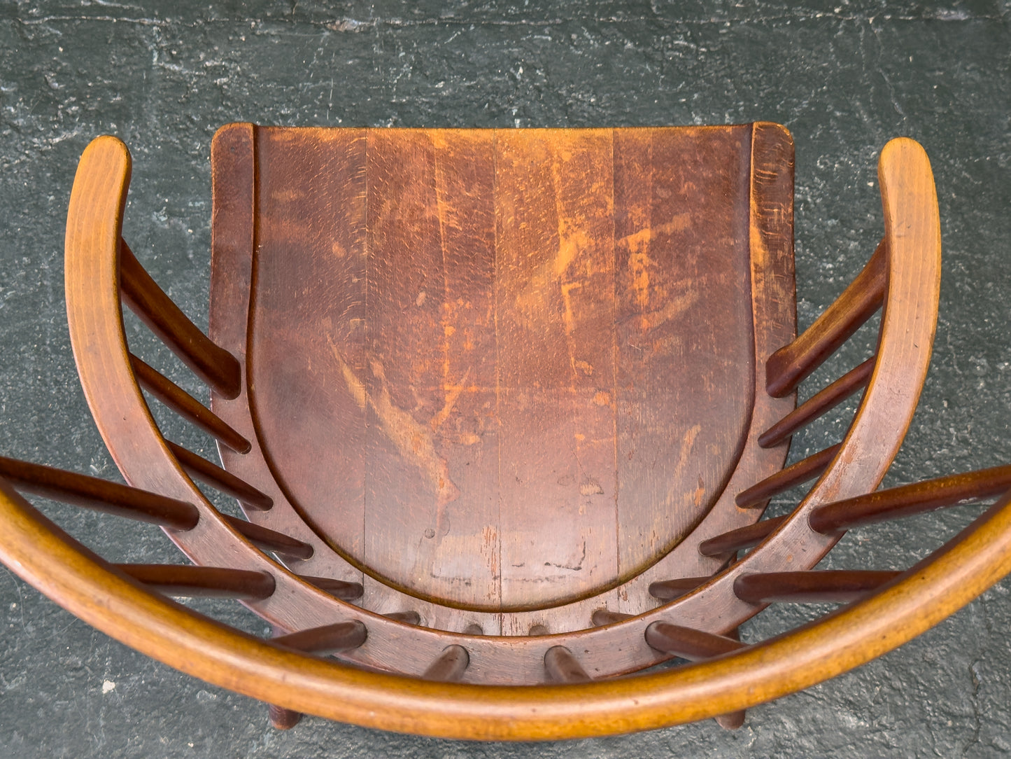 Windsor chair by Ove Boldt Model 1638 made by Fritz Hansen