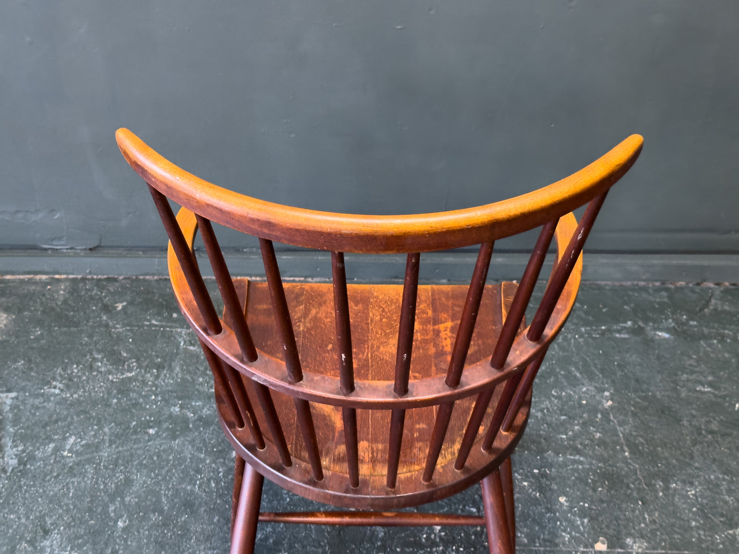 Windsor chair by Ove Boldt Model 1638 made by Fritz Hansen