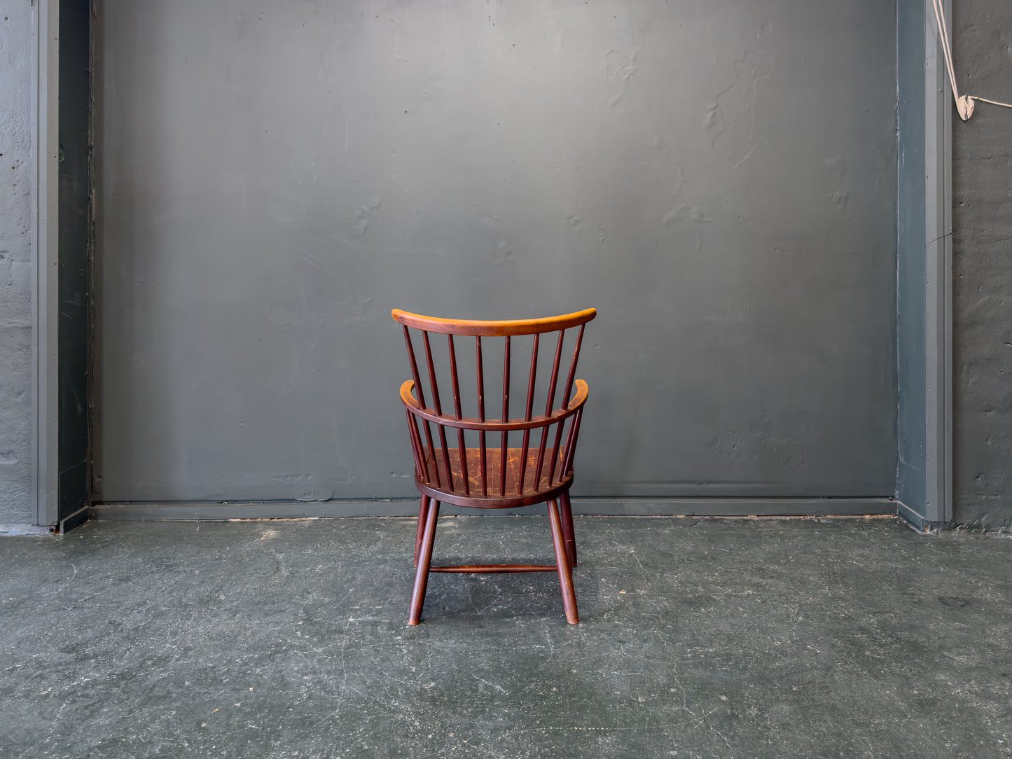 Windsor chair by Ove Boldt Model 1638 made by Fritz Hansen