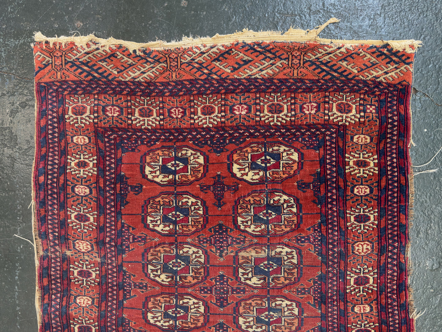 Small Woven Geometric Rug