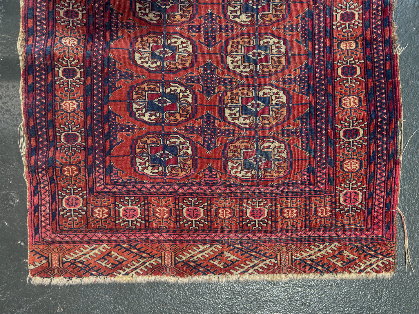 Small Woven Geometric Rug