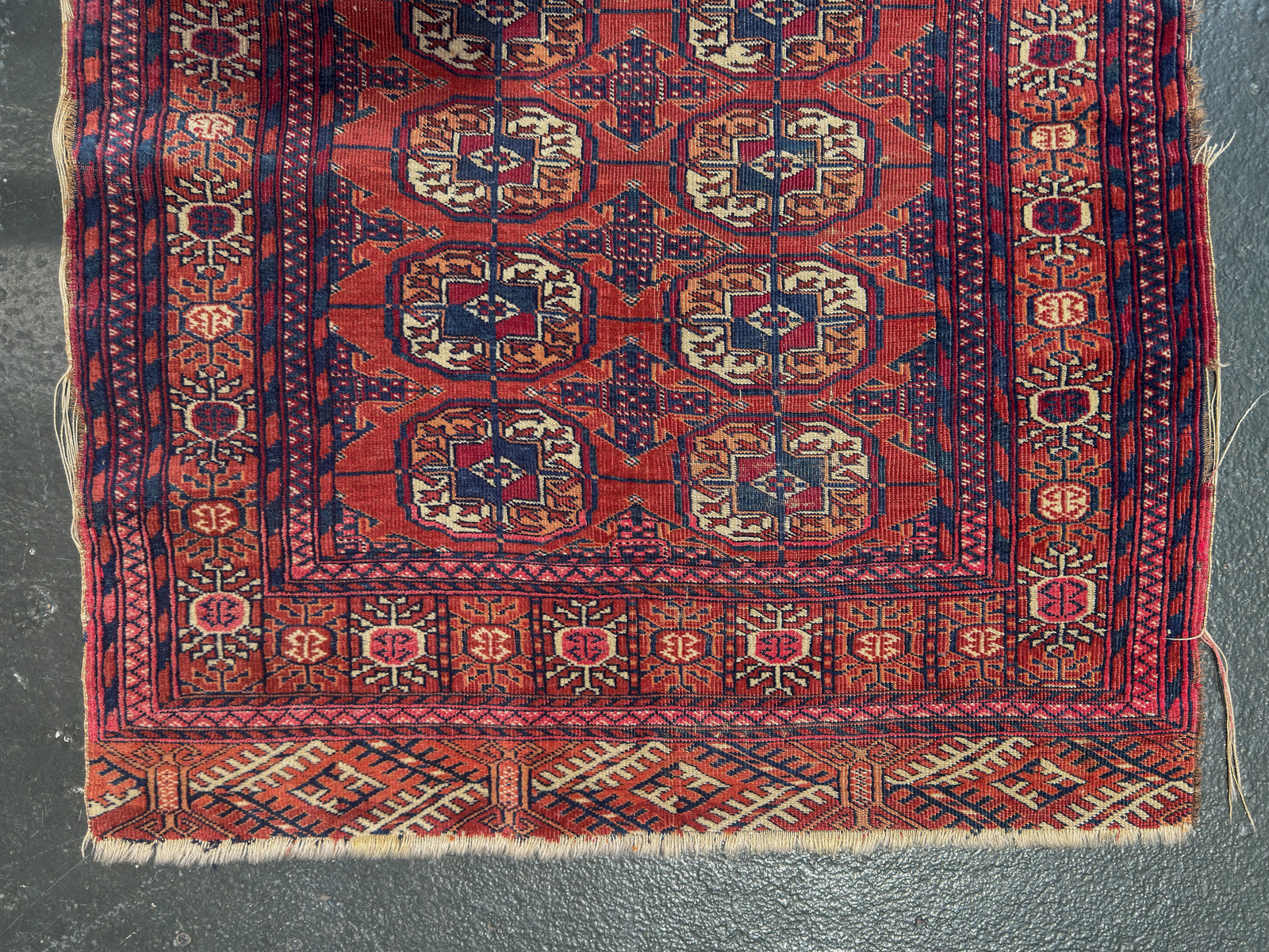 Small Woven Geometric Rug