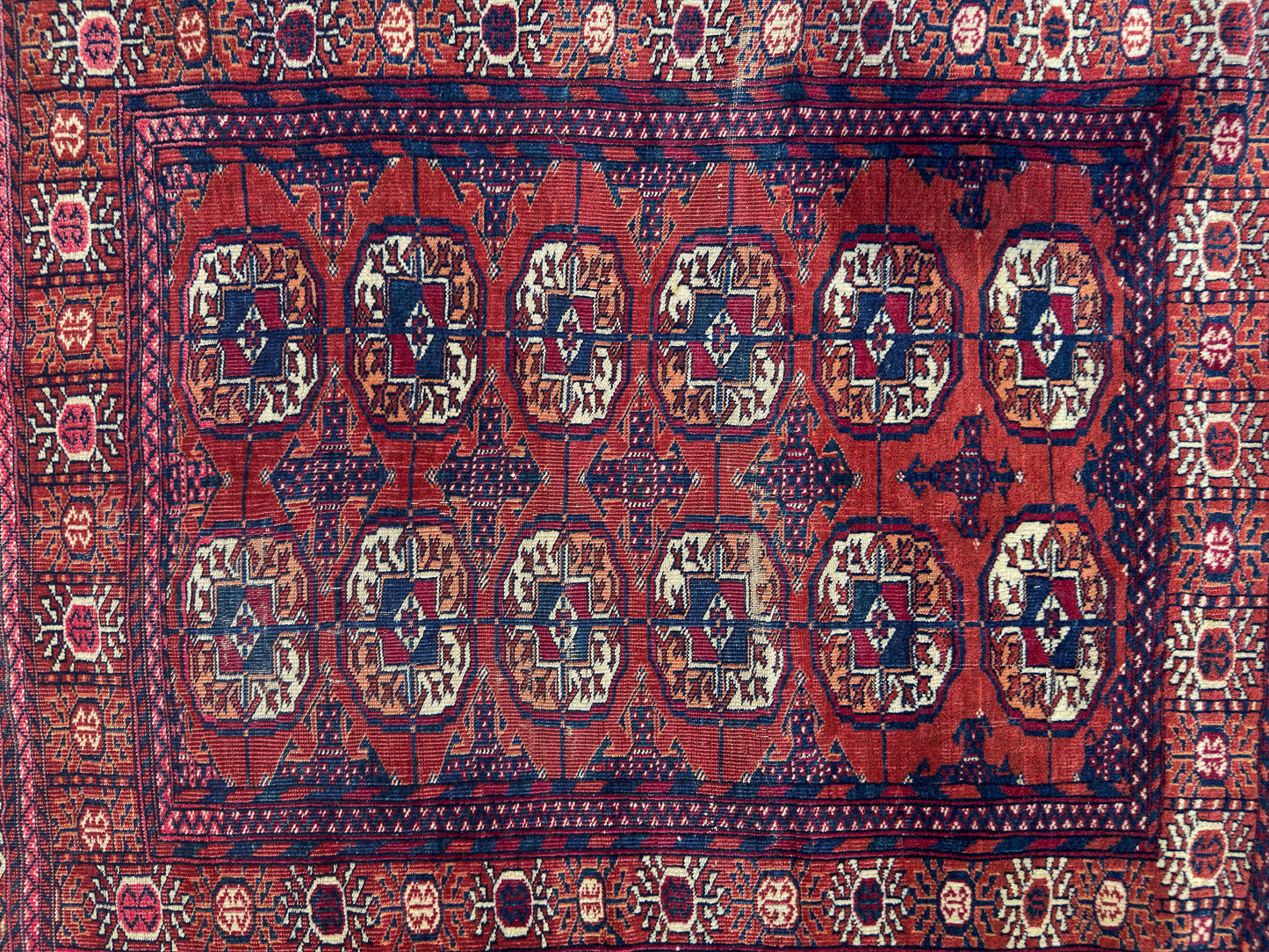 Small Woven Geometric Rug