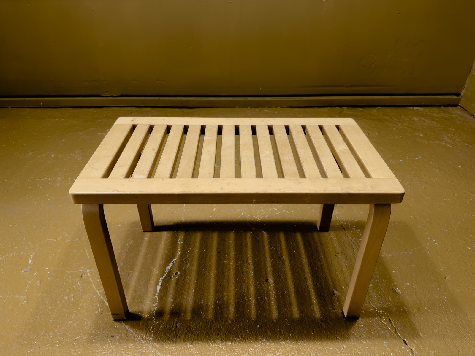 Classic Birch Alvar Aalto Bench