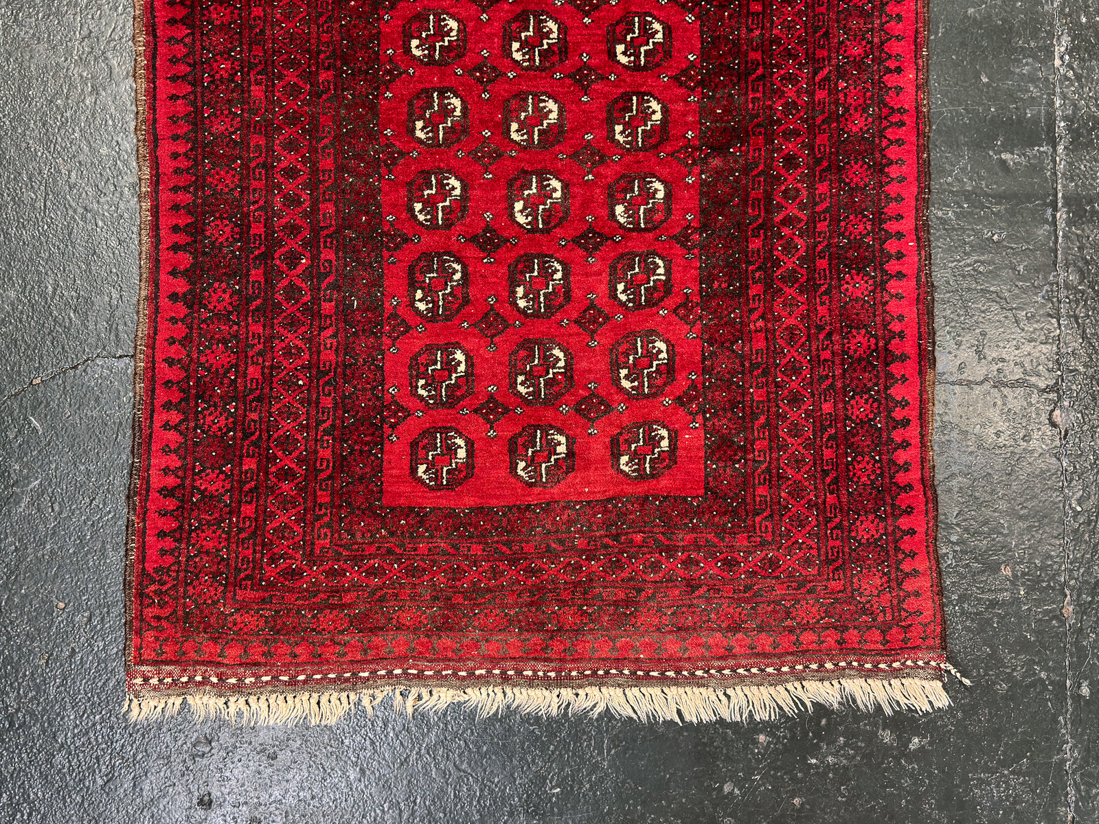 Slim Large Red Rug