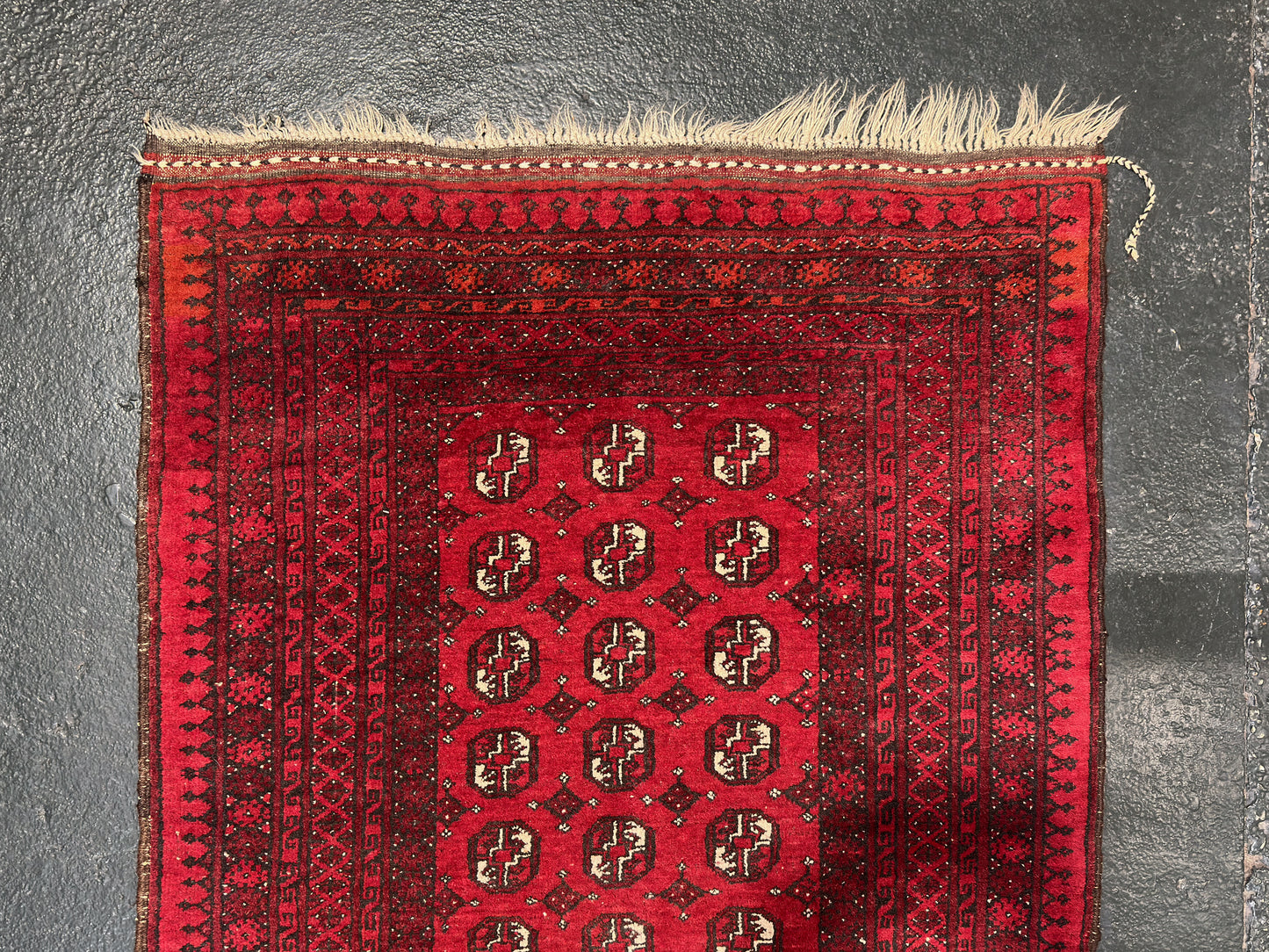 Slim Large Red Rug