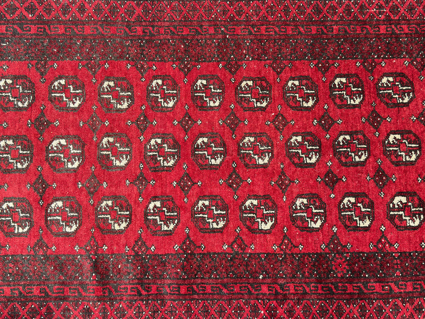 Slim Large Red Rug