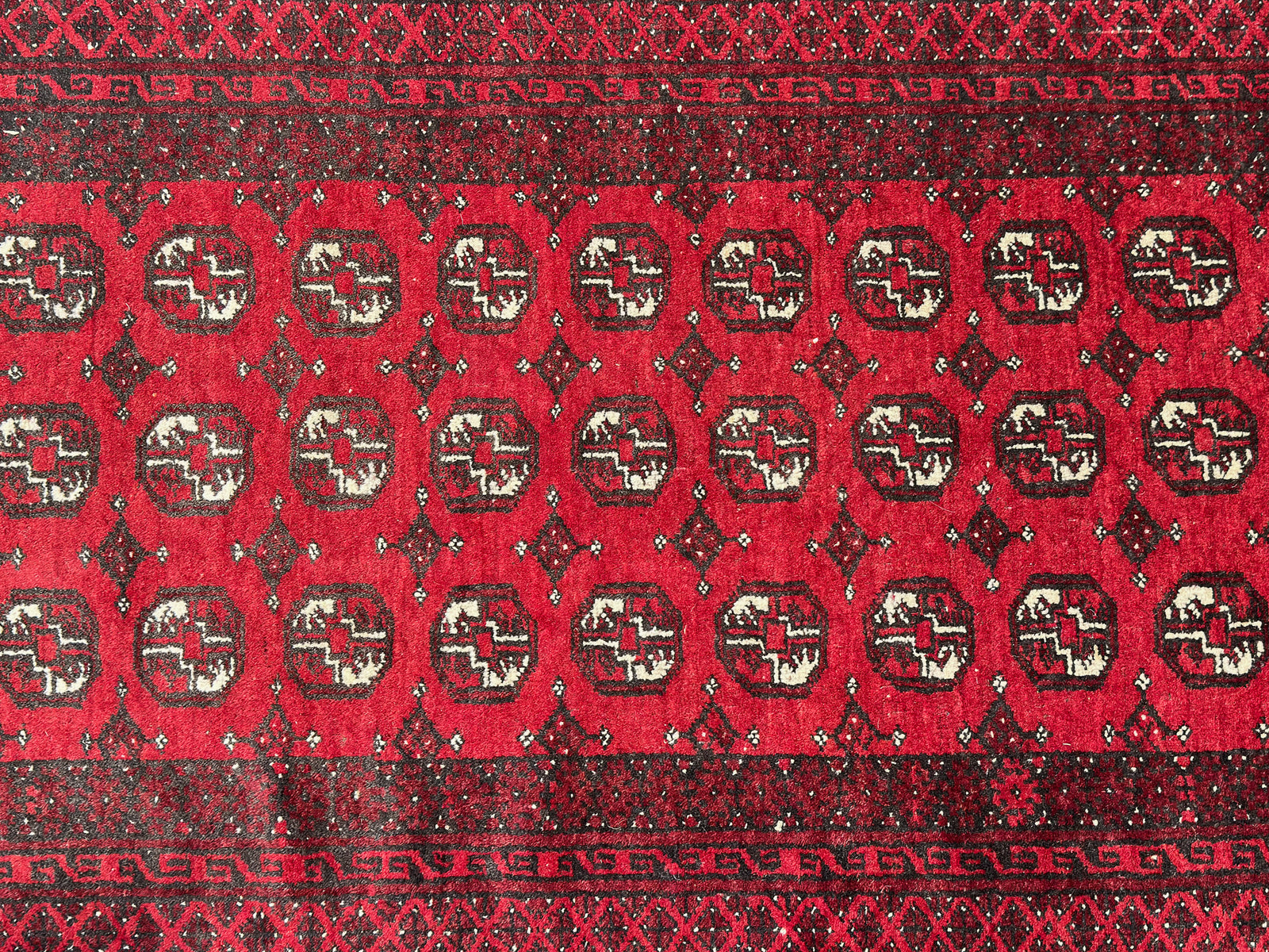 Slim Large Red Rug