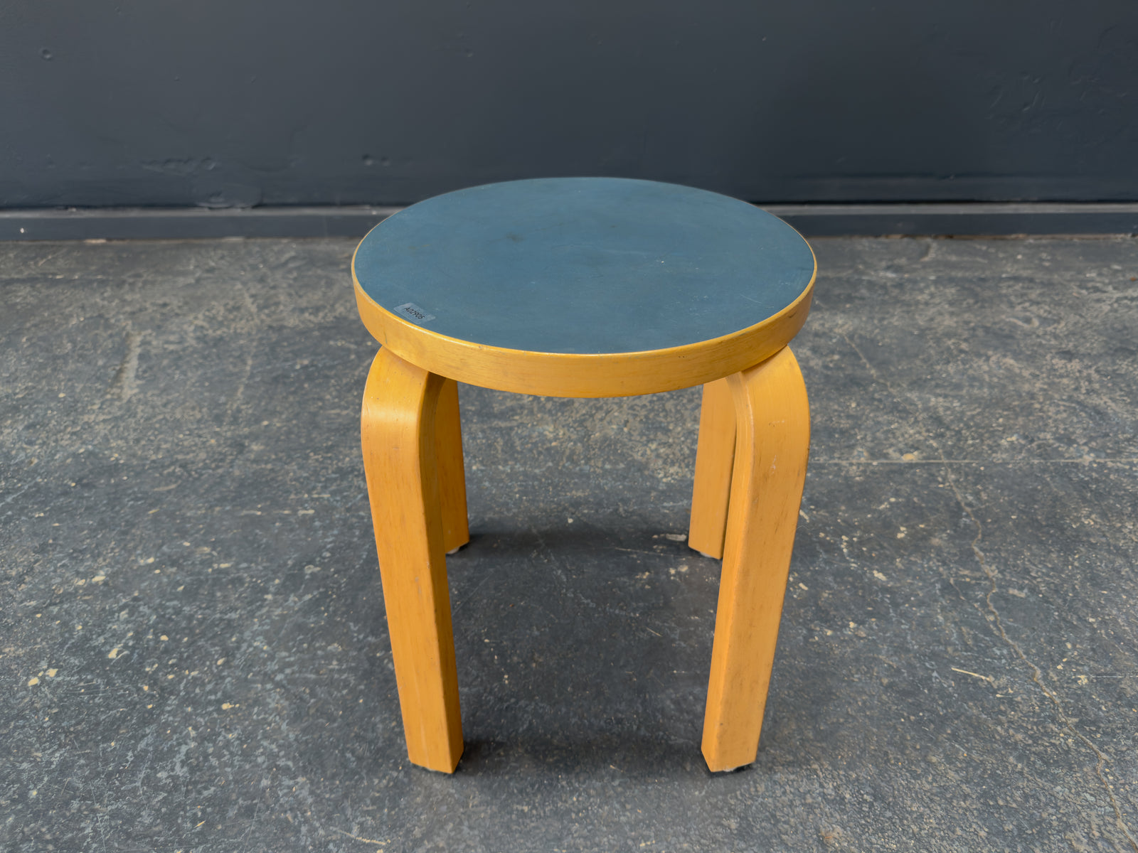 Alvar Aalto Teal Stool 60