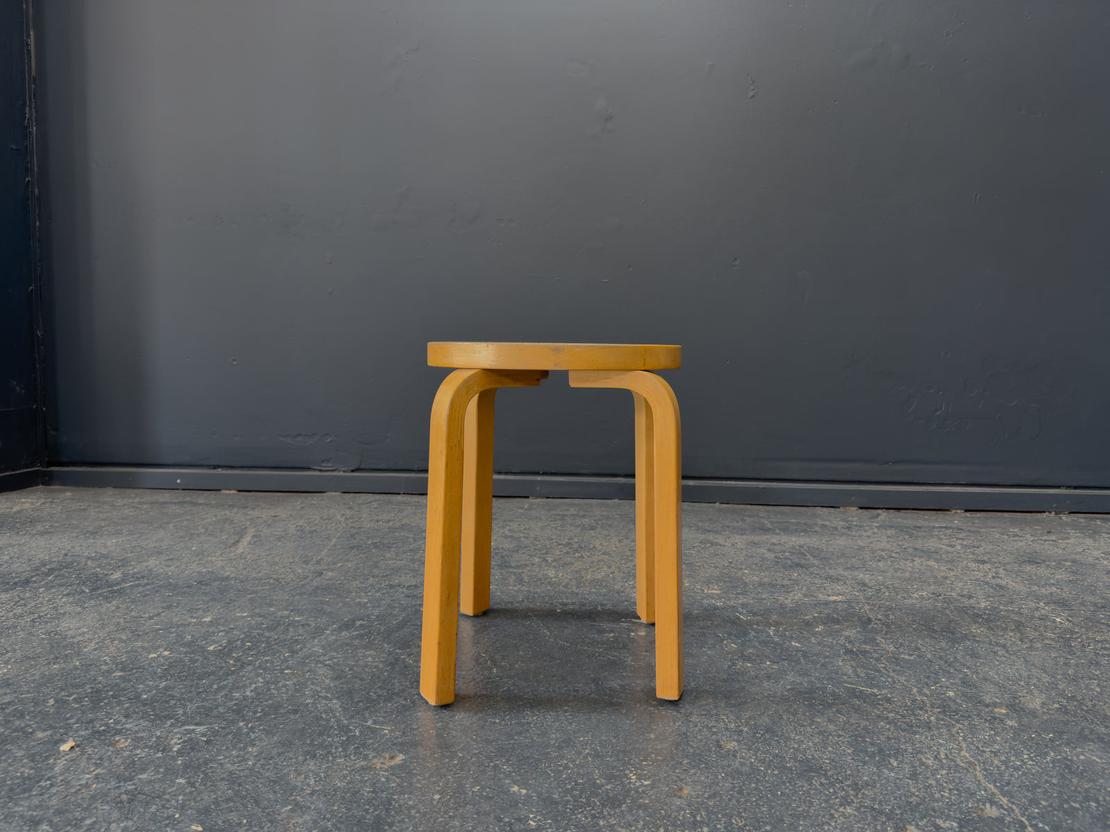 Alvar Aalto Teal Stool 60