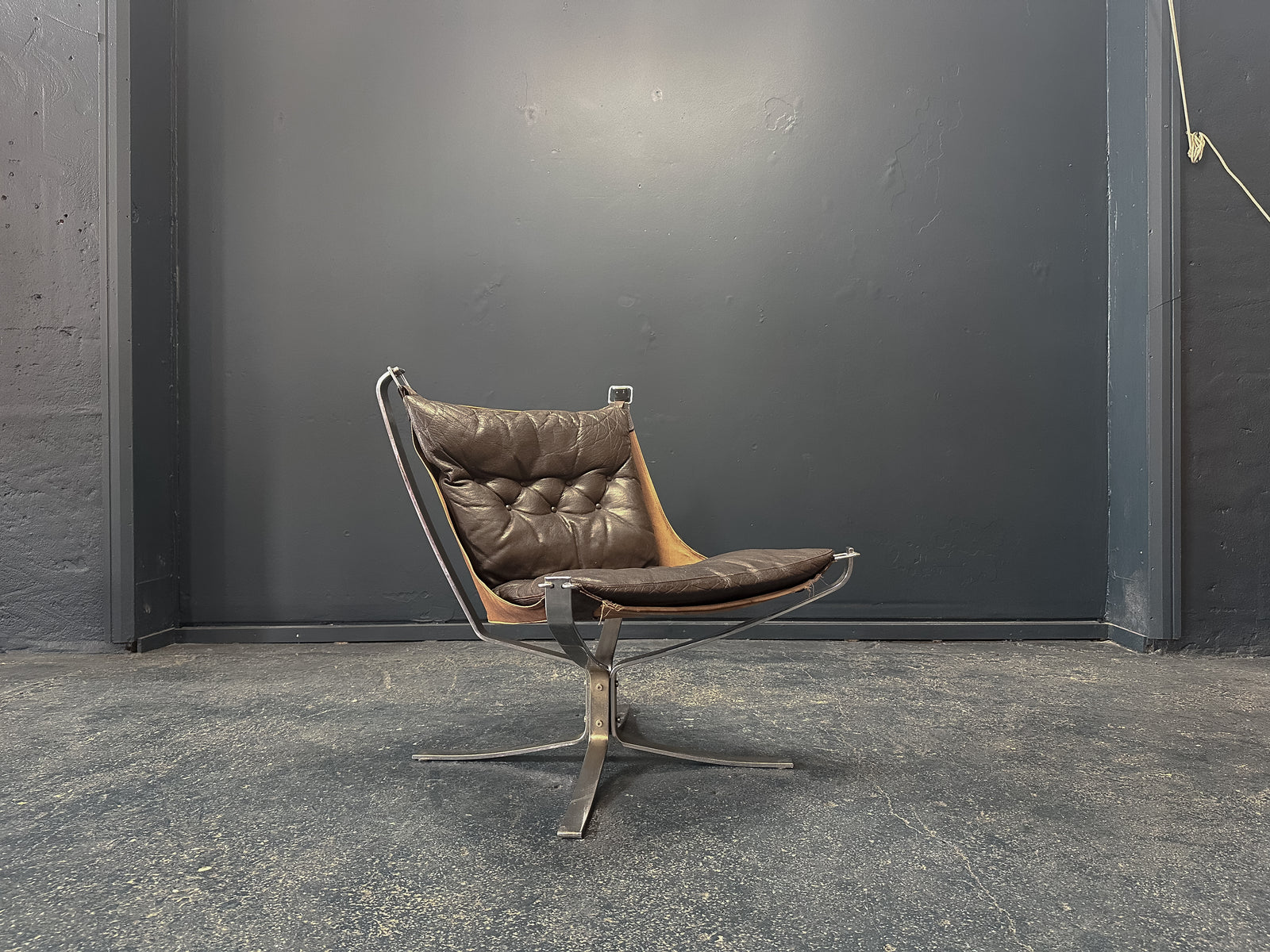 Chrome falcon by Sigurd Resell
