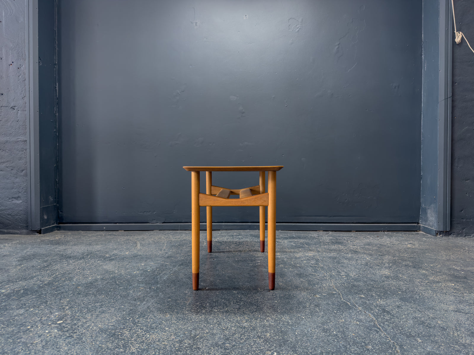 Teak and Beech Coffee Table