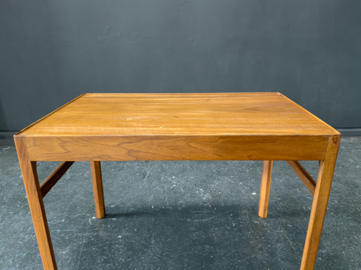 European Walnut Coffee Table with Extending Top