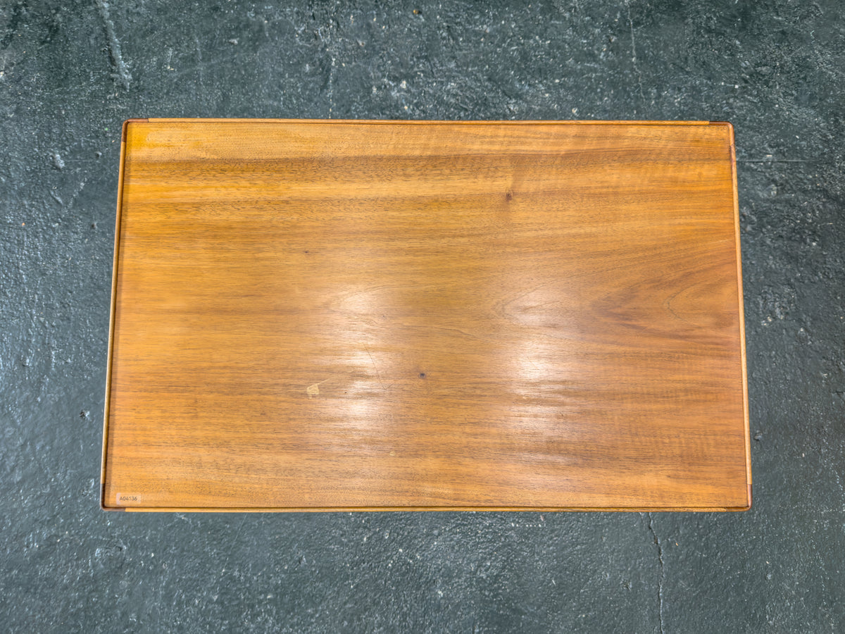 European Walnut Coffee Table with Extending Top