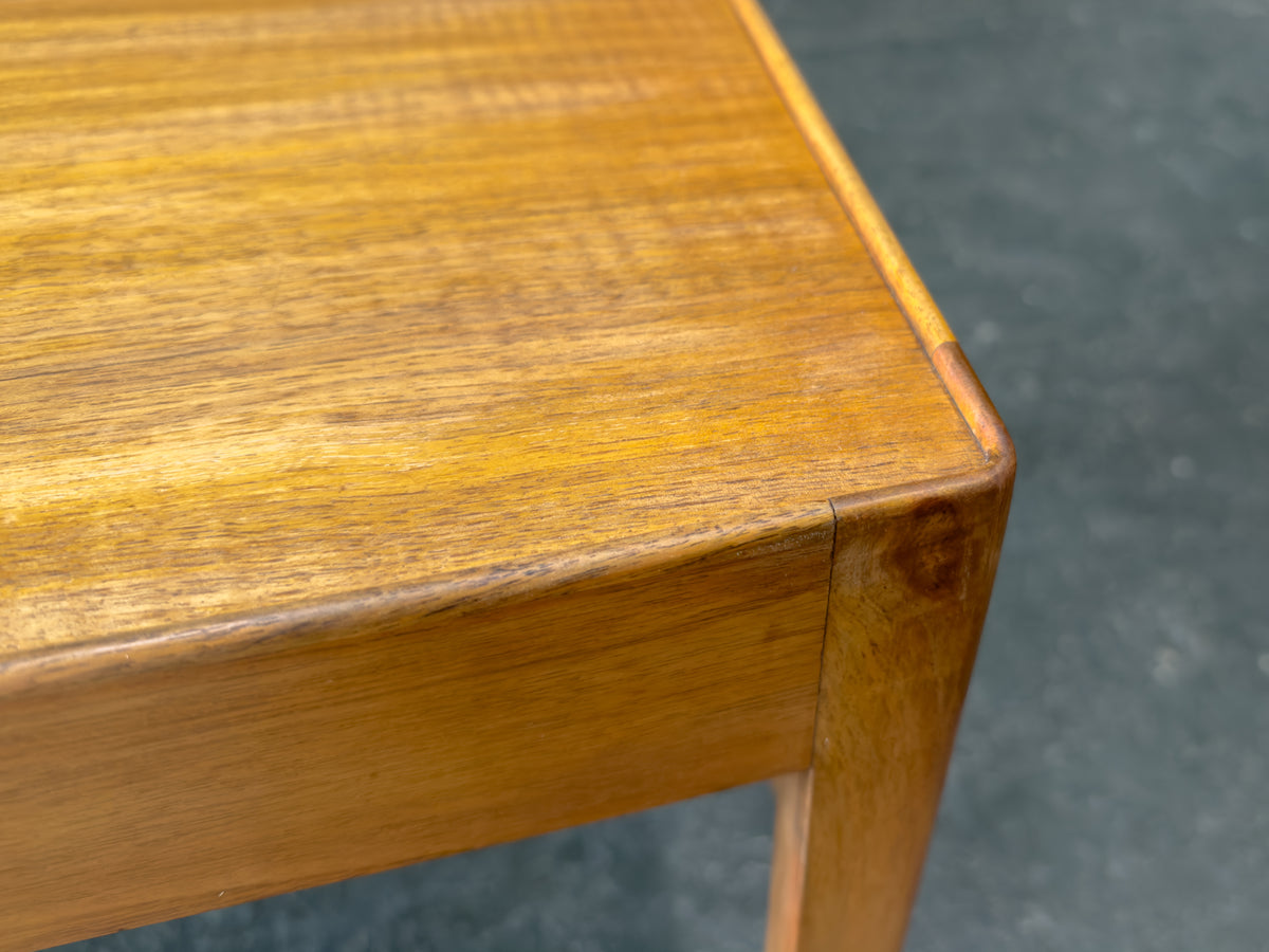 European Walnut Coffee Table with Extending Top