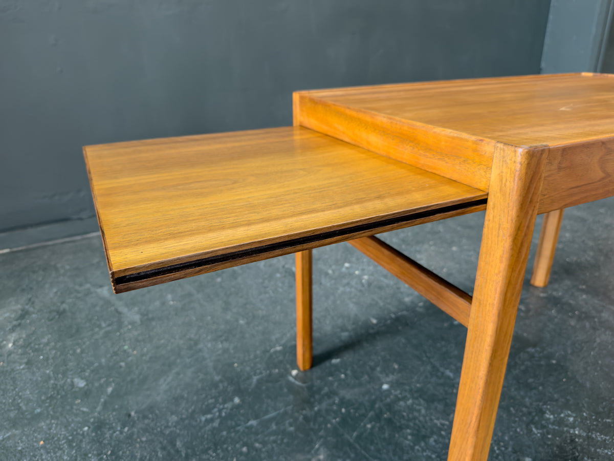 European Walnut Coffee Table with Extending Top
