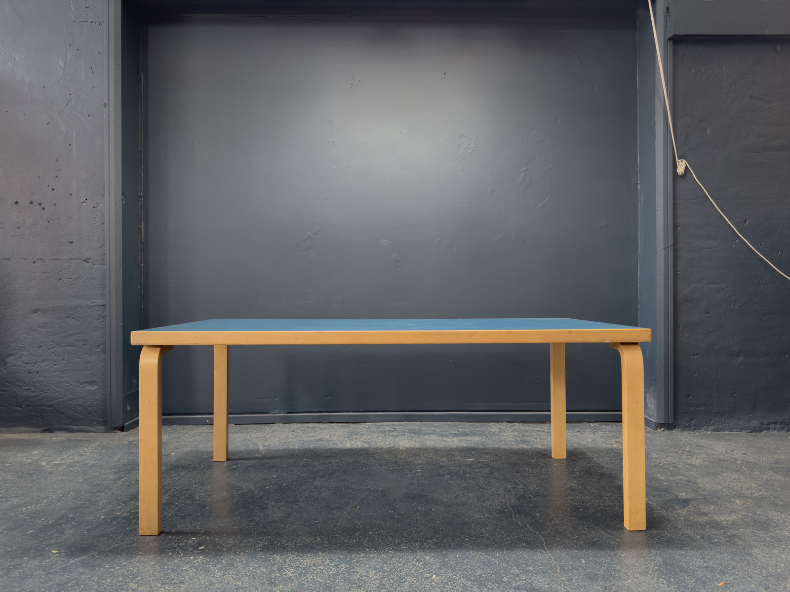 Alvar Aalto Teal Top Table 83