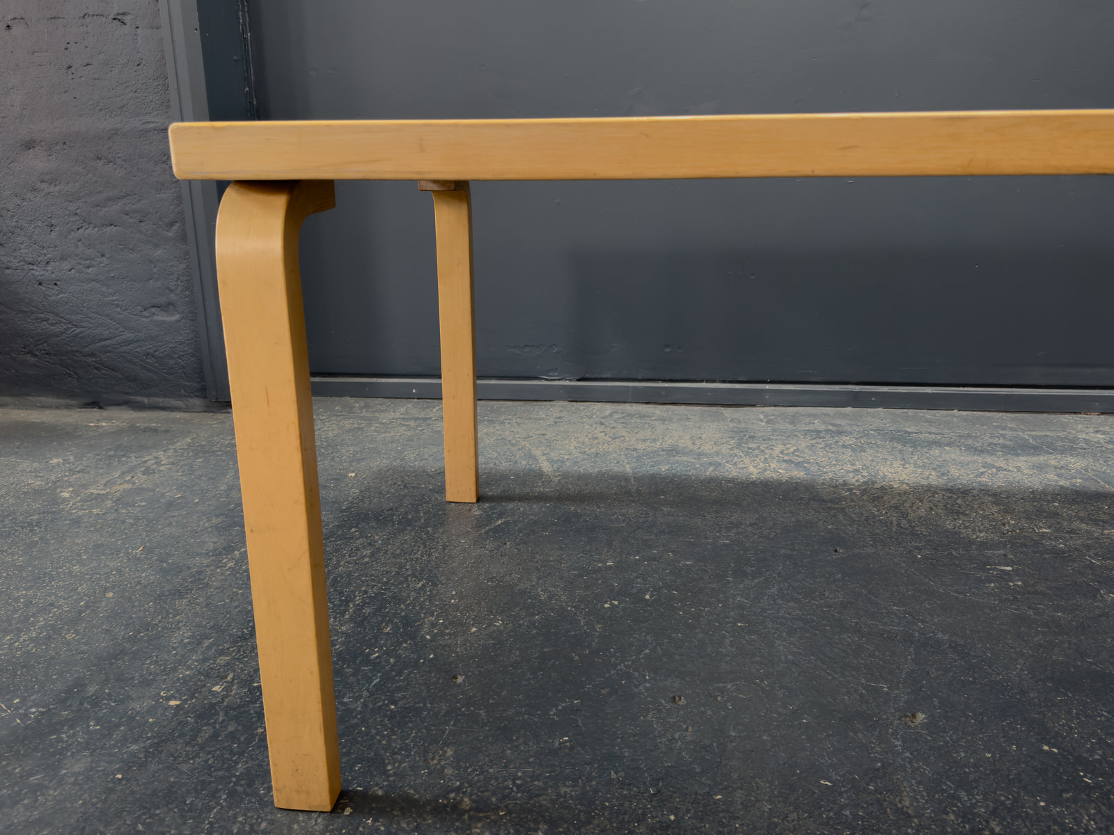 Alvar Aalto Teal Top Table 83