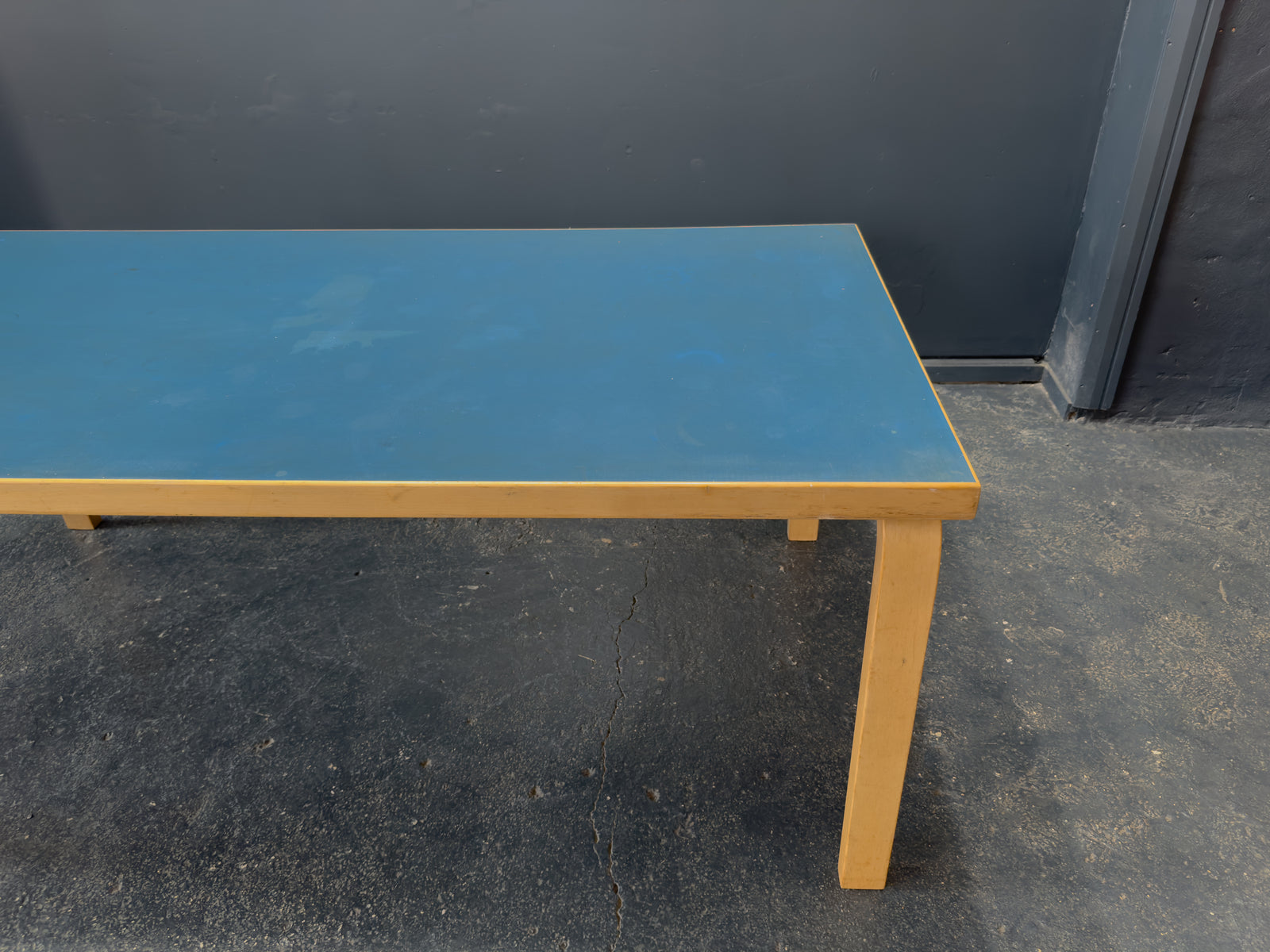 Alvar Aalto Teal Top Table 83