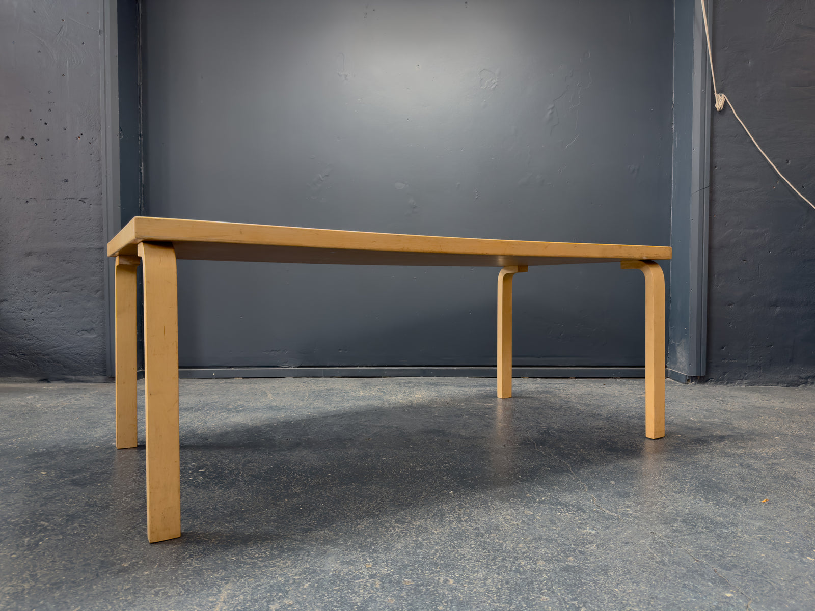 Alvar Aalto Teal Top Table 83